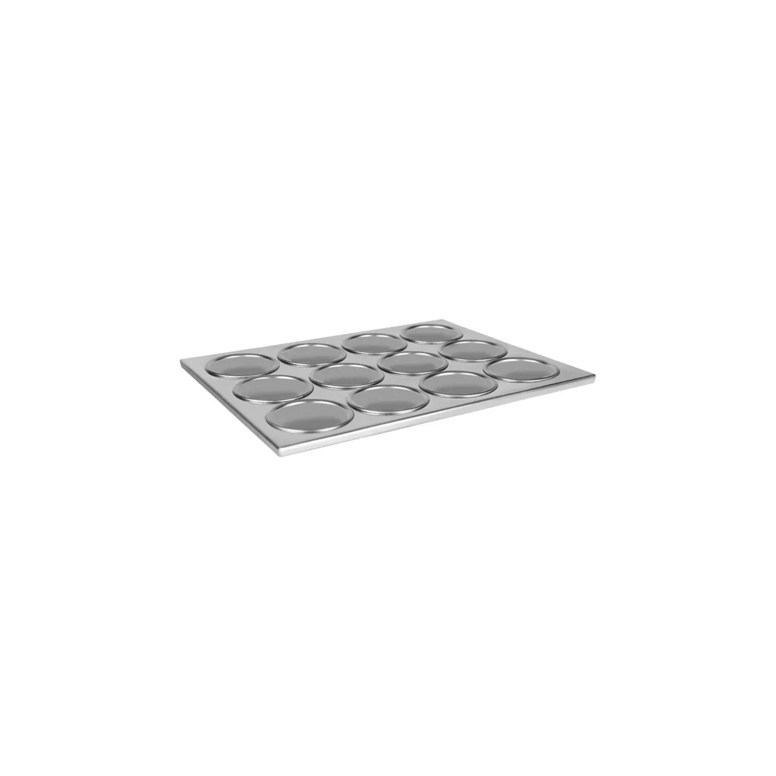 Chef Inox 66312 - Premier Muffin Pan Aluminium 12 Cup 360x270mm