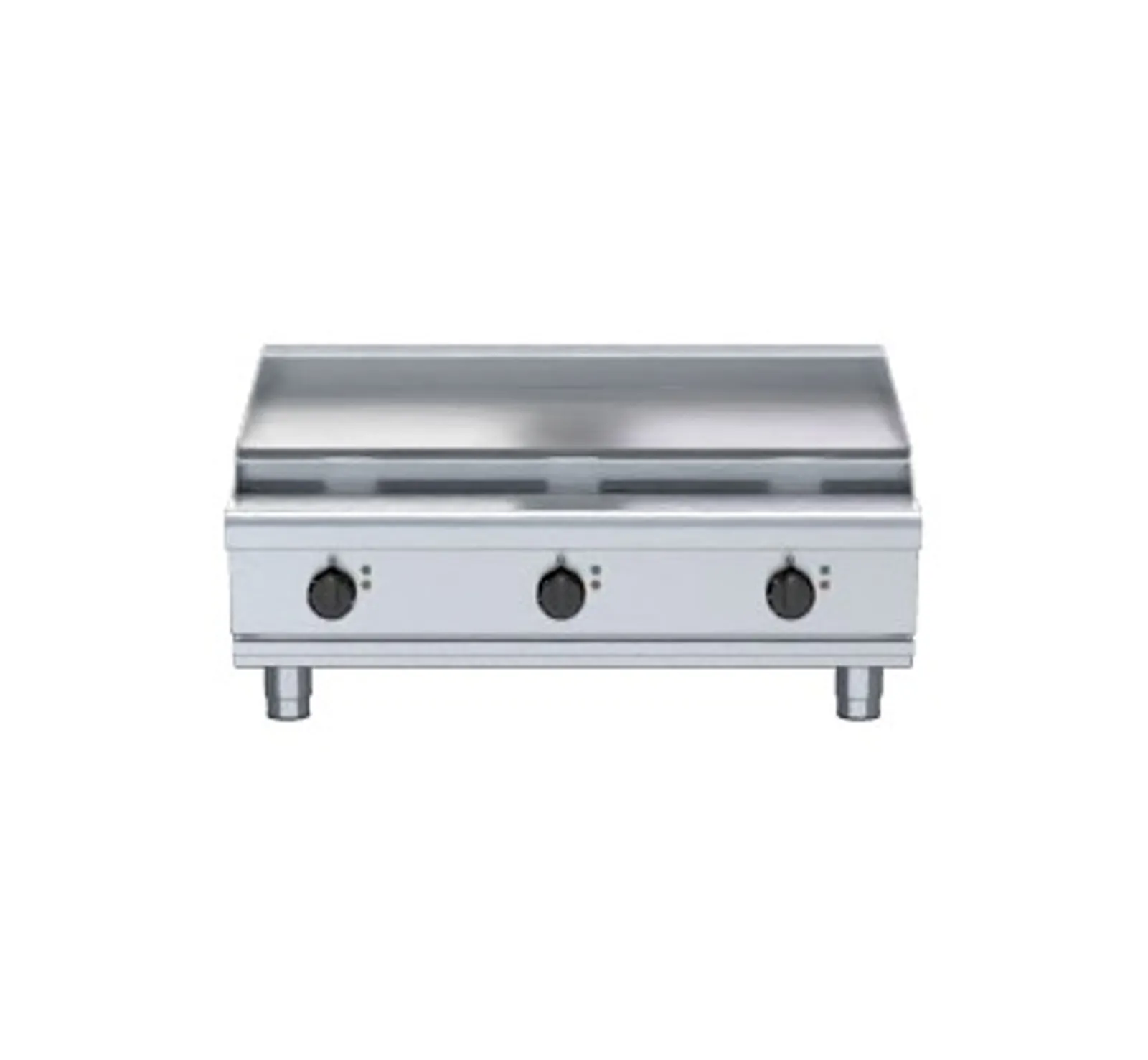 Waldorf 800 Series RNL8609E-B - 900mm Electric Cooktop Low Back Version Bench Model