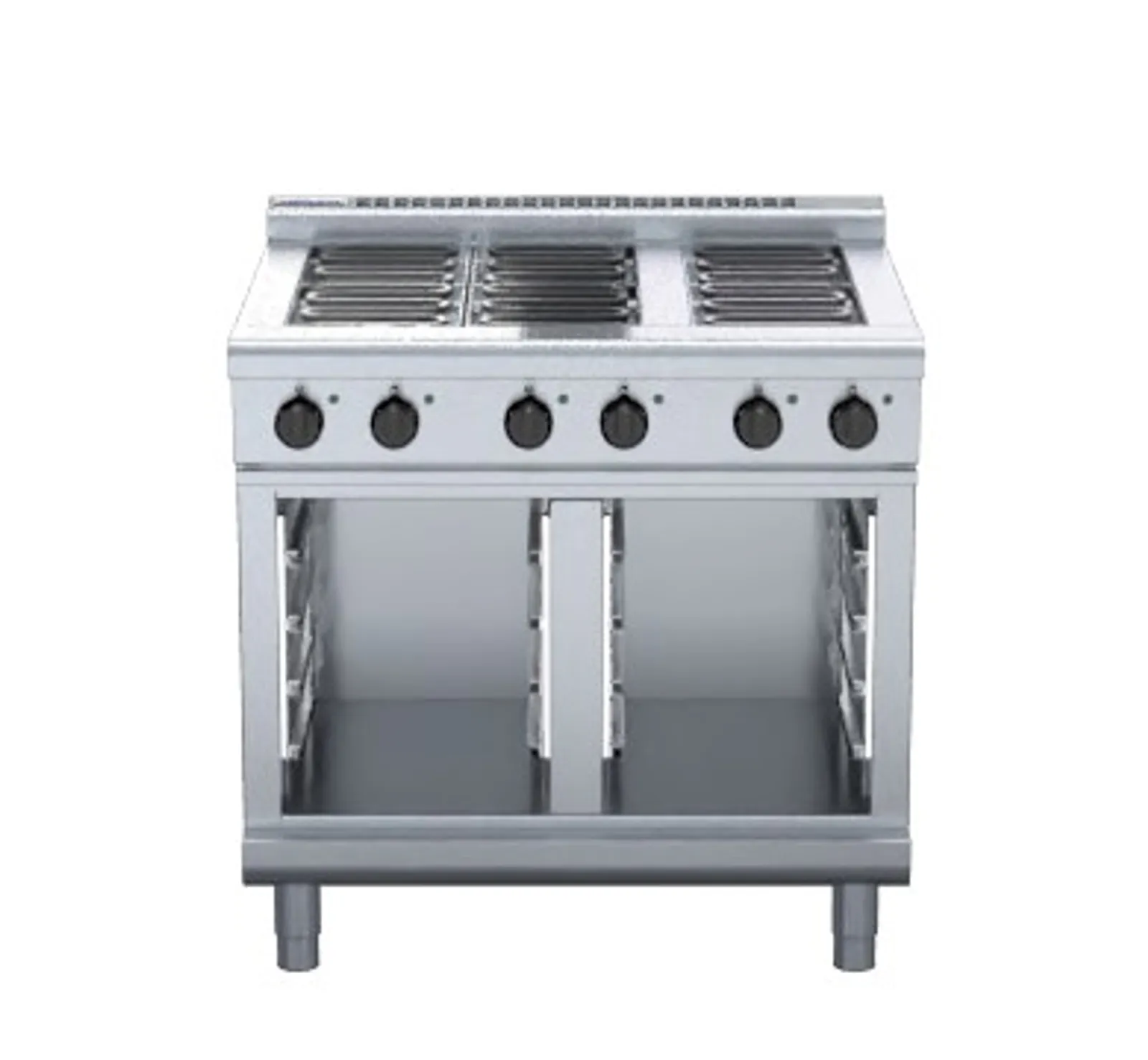 Waldorf 800 Series RNL8600E-CB - 900mm Electric Cooktop Low Back Version Cabinet Base