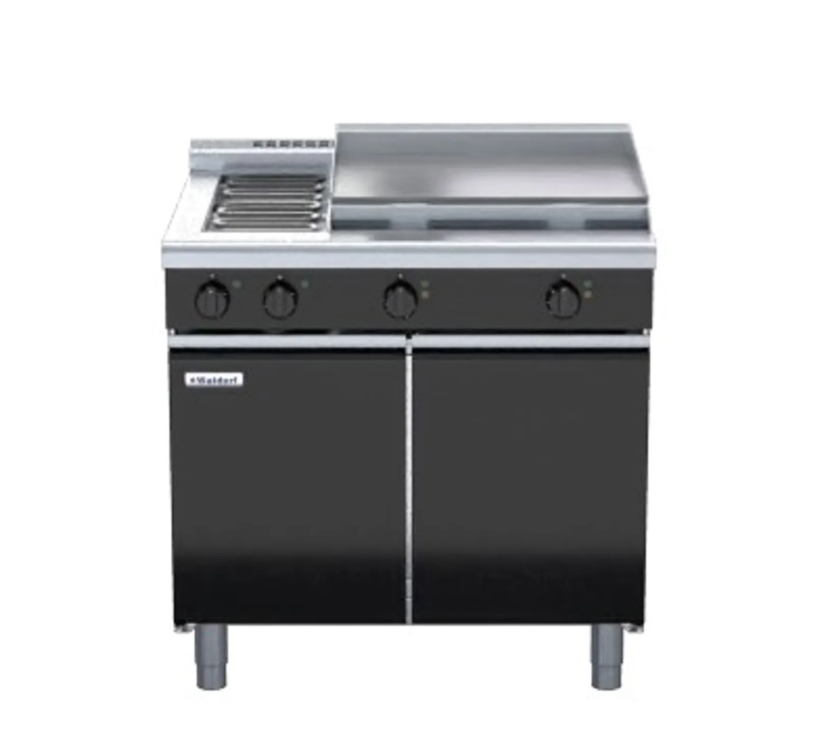 Waldorf Bold RNLB8606E-CD - 900mm Electric Cooktop Low Back Version - Cabinet Base