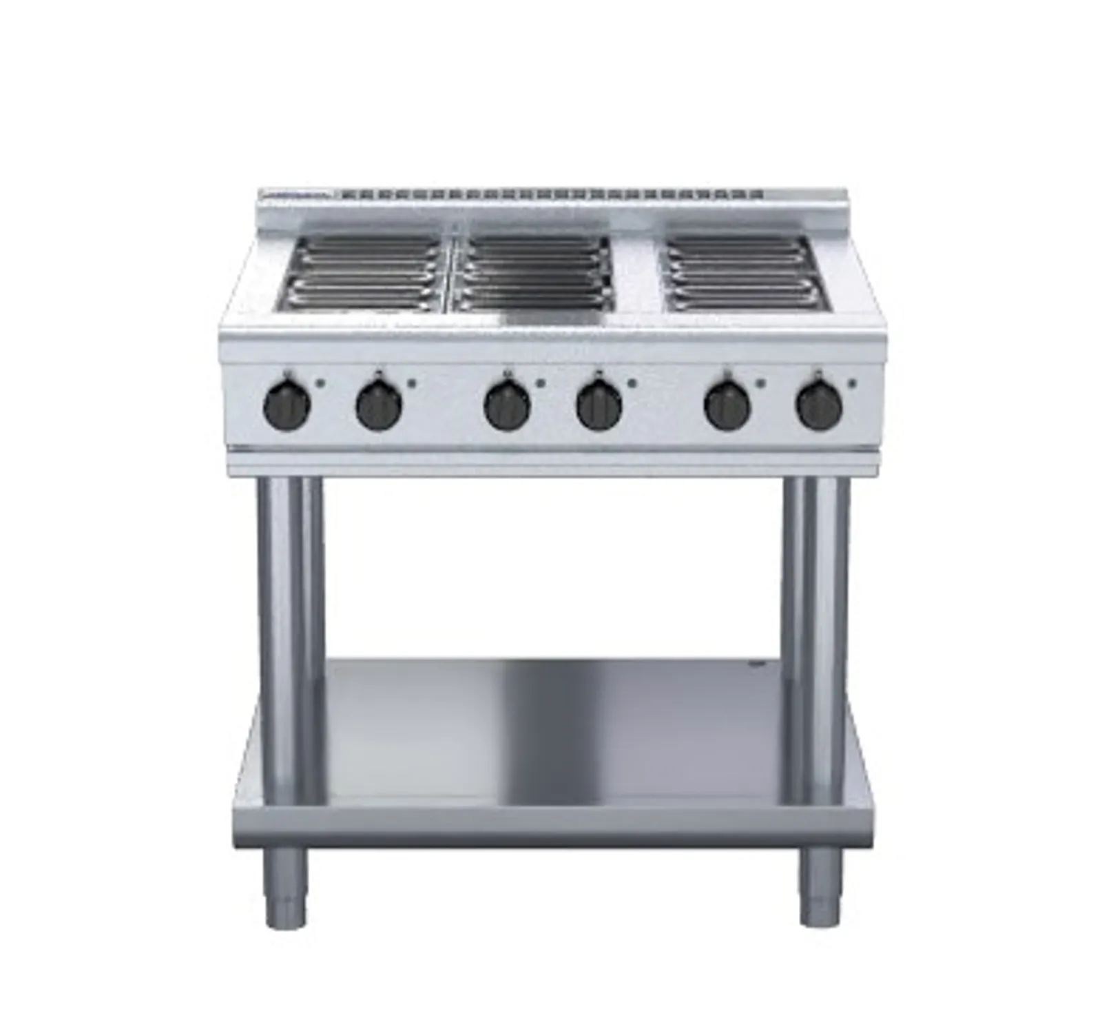 Waldorf 800 Series RNL8600E-LS - 900mm Electric Cooktop Low Back Version Leg Stand
