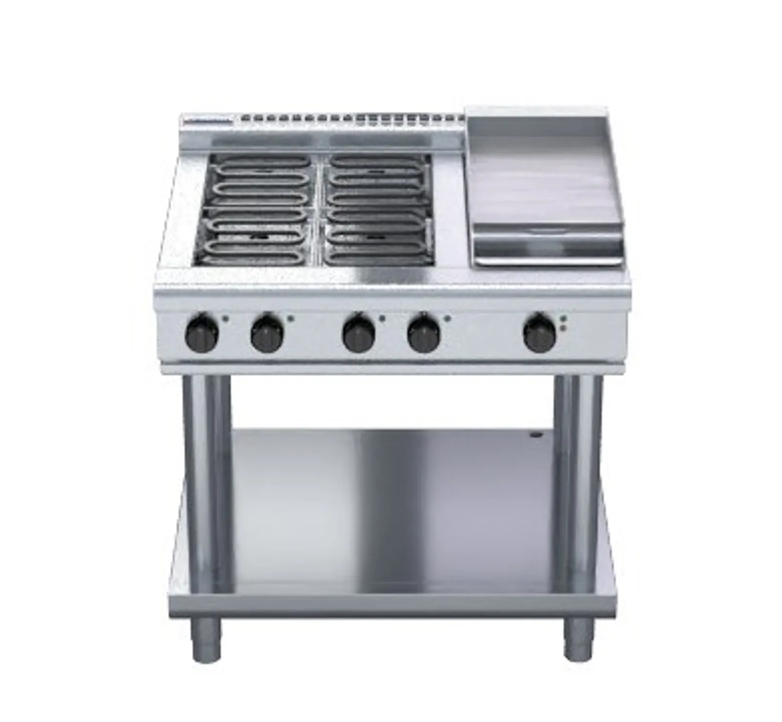 Waldorf 800 Series RNL8603E-LS - 900mm Electric Cooktop Low Back Version Leg Stand