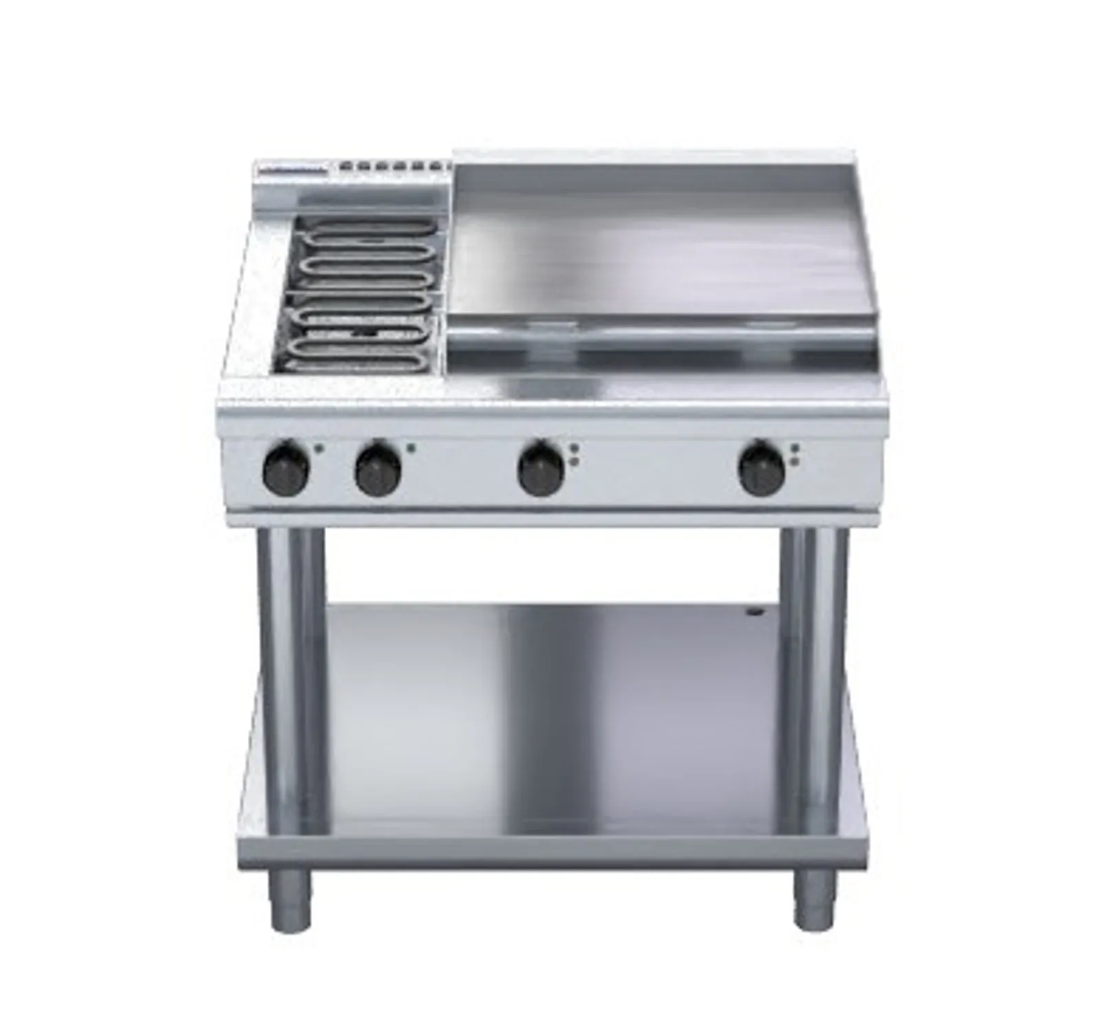 Waldorf 800 Series RNL8606E-LS - 900mm Electric Cooktop Low Back Version Leg Stand