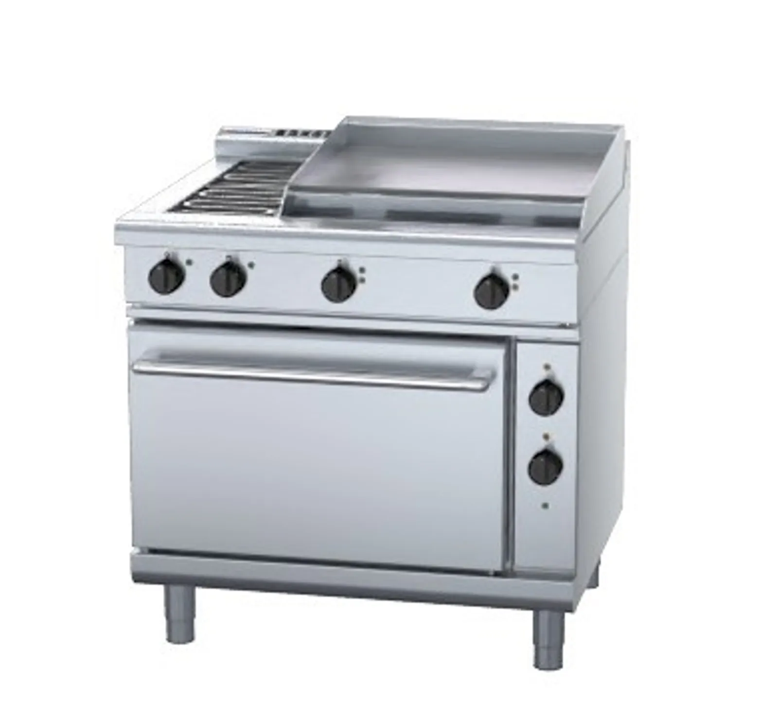 Waldorf 800 Series RNL8616EC - 900mm Electric Range Convection Oven Low Back Version