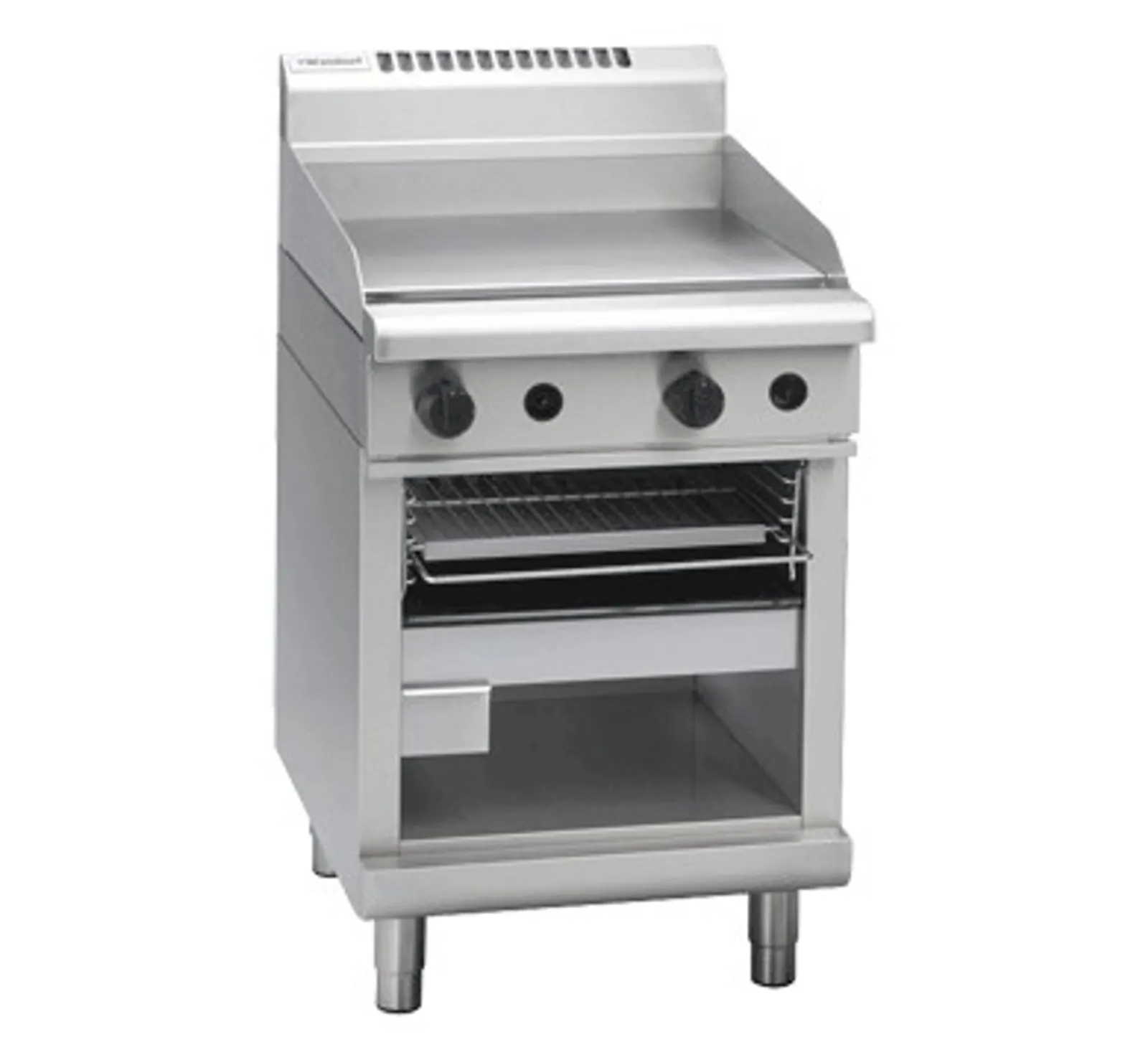Waldorf 800 GTL8600G - 600mm Gas Griddle Toaster Low Back Version