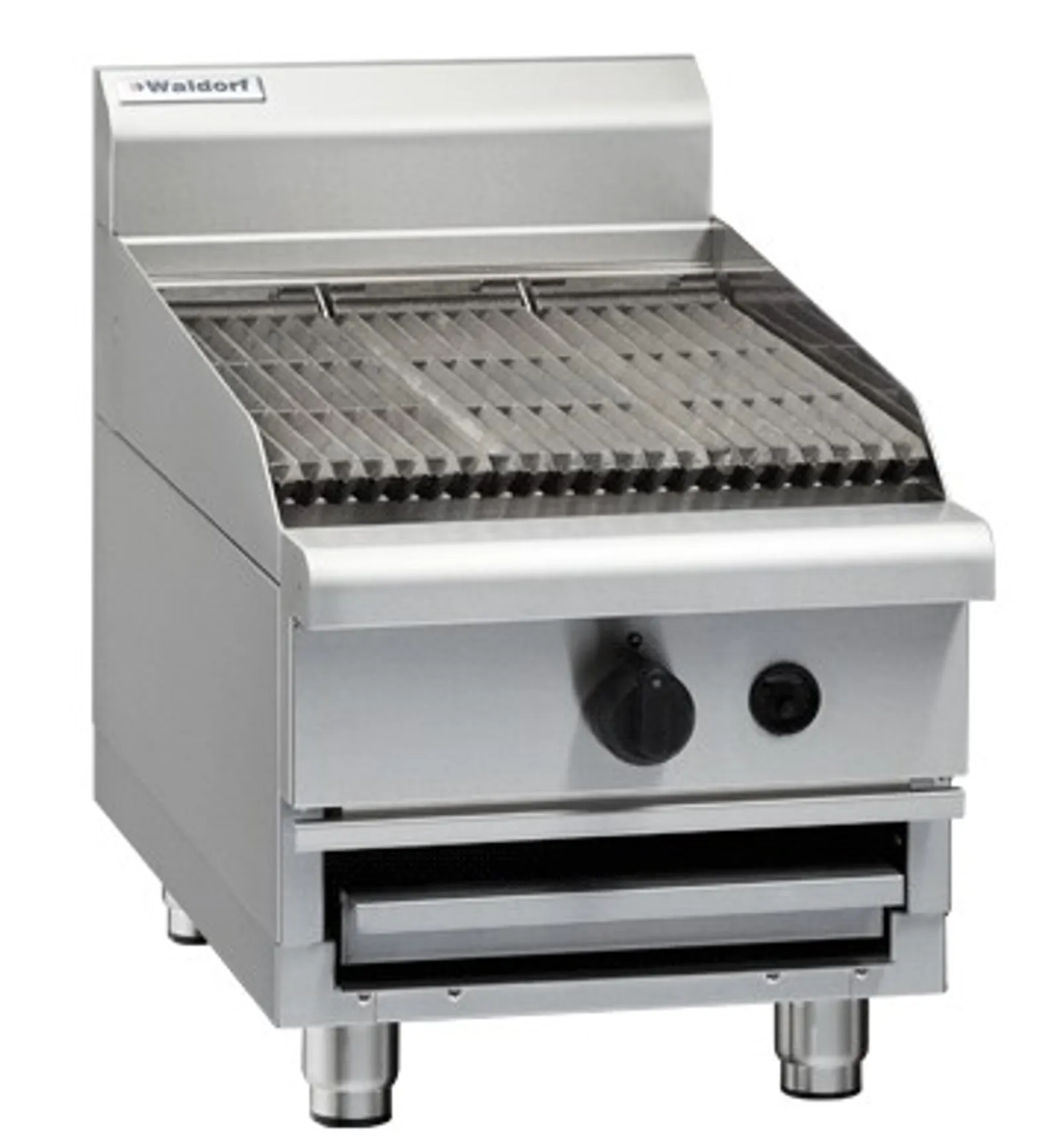 Waldorf 800 CH8450G-B - 450mm Gas Chargrill - Bench Model