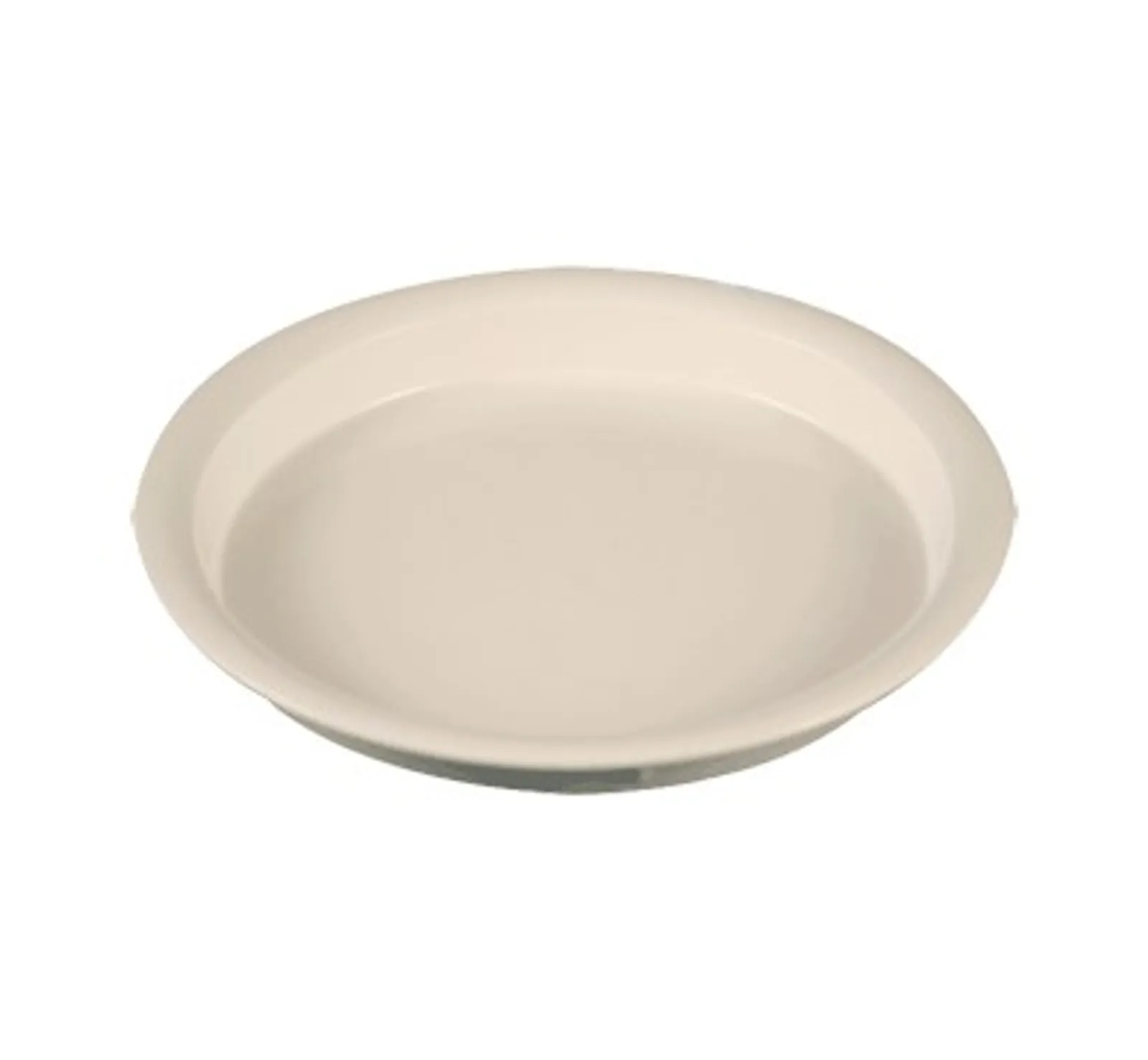 Aladdin Temp-Rite J997H - 9" / 230mm High Heat Entre Plate - High Wall - 1 Cavity - Ivory