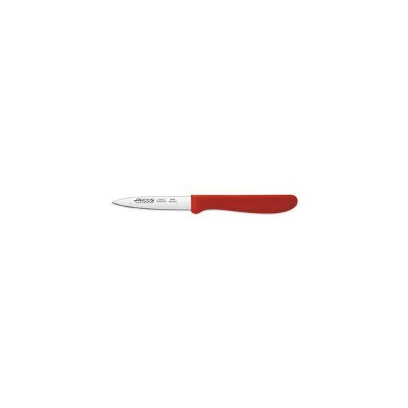Arcos 250003 - Paring Knife Straight Blade - Red Handle