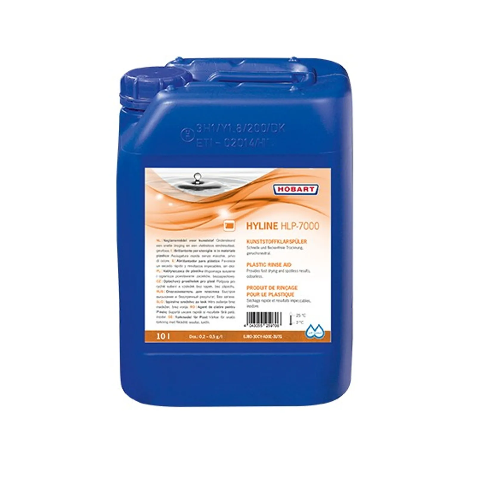 Hobart HLP-7000 - Hyline Plastic Rinse Aid 10L