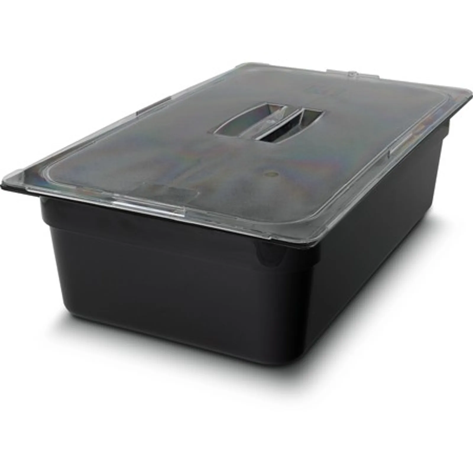 Carlisle 10202B03 - StorPlus Polycarbonate Food Pan Full-Size, 150mm Deep - Black