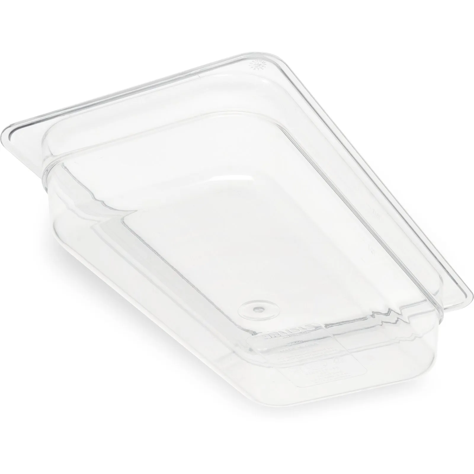 Carlisle 3066007 - StorPlus Polycarbonate Food Pan 1/3 Size, 65mm Deep - Clear