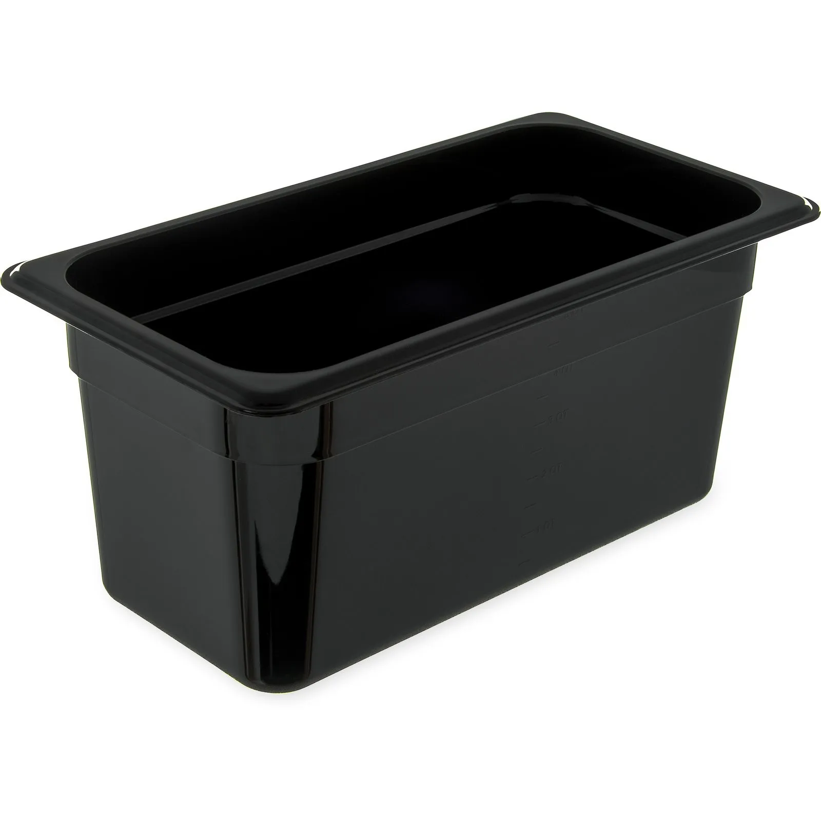 Carlisle 3066203 - StorPlus Polycarbonate Food Pan 1/3 Size, 150mm Deep - Black