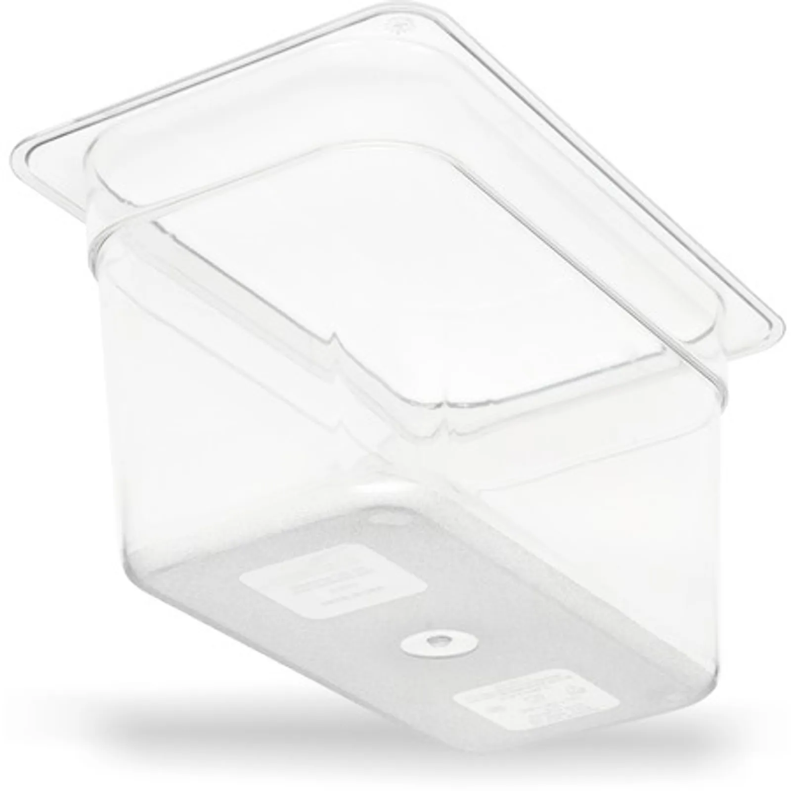 Carlisle 3068207 - StorPlus Polycarbonate Food Pan 1/4 Size, 150mm Deep - Clear
