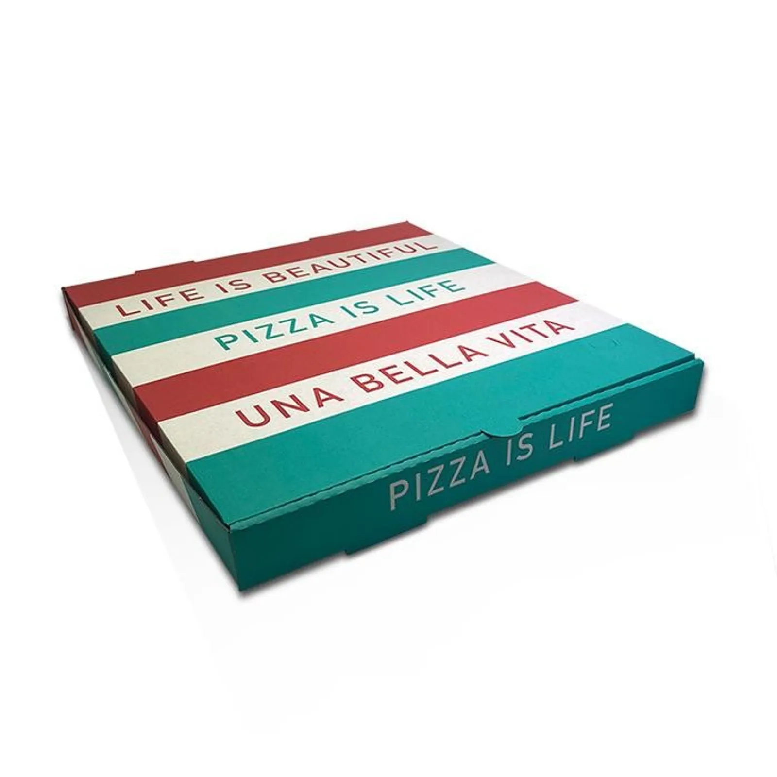 PAC Trading PBWP15 - Pizza Box White Printed 15 inch, 50/bundle