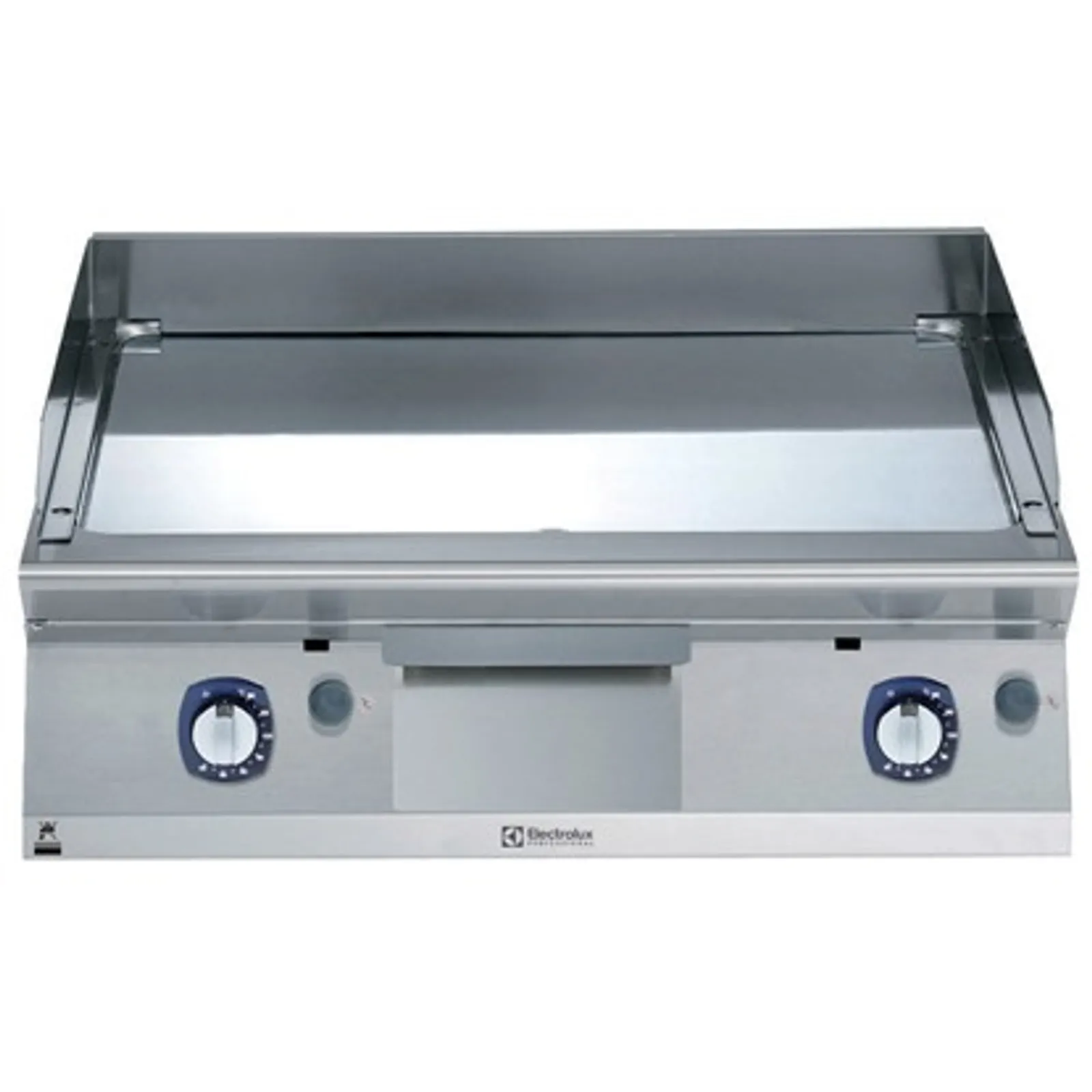 Electrolux 371038 - 800mm Gas Fry Top, Smooth Polished Chrome Plate