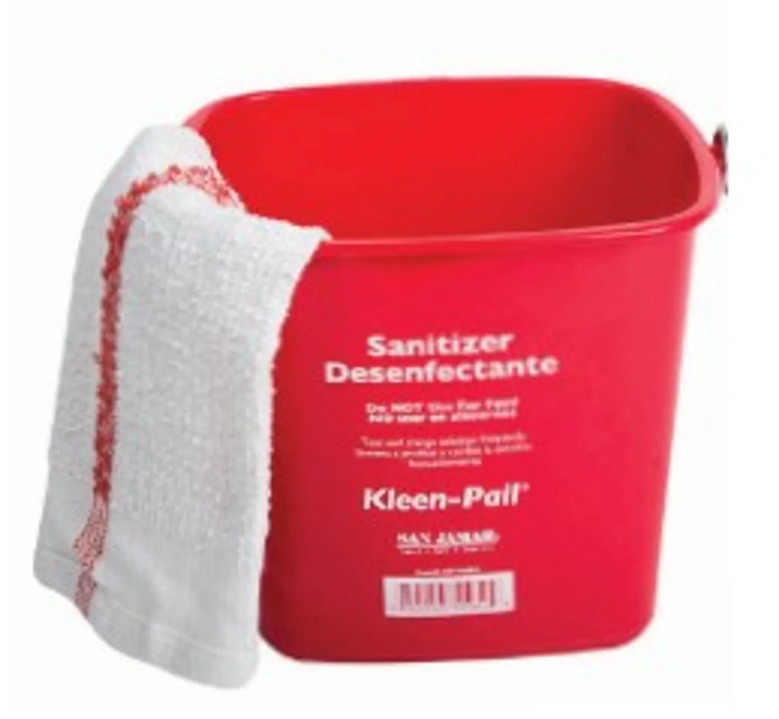 San Jamar KPP196RD - 5.6L Kleen Pail - Red