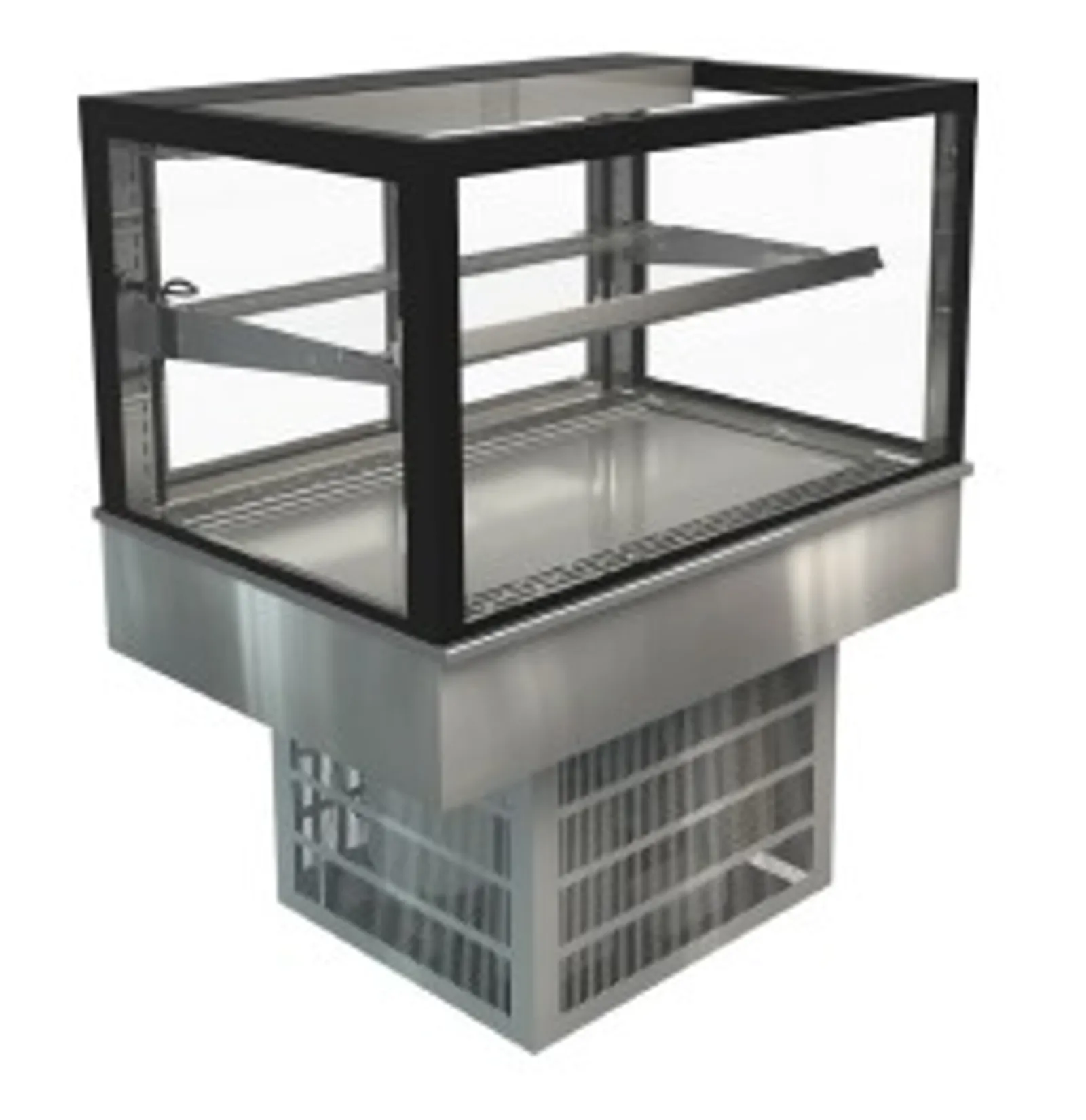 Cossiga GOGRF9 - Refrigerated Frameless Glass on Glass Countertop 900mm