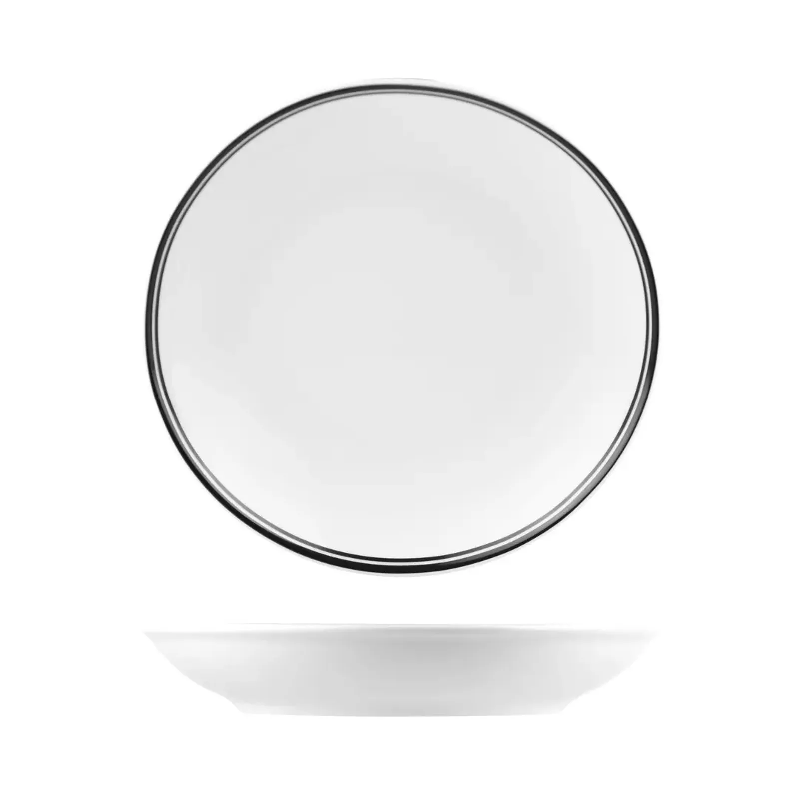 Rak Porcelain NDC26-BK Nano Cru Black - Round Bowl 260mm