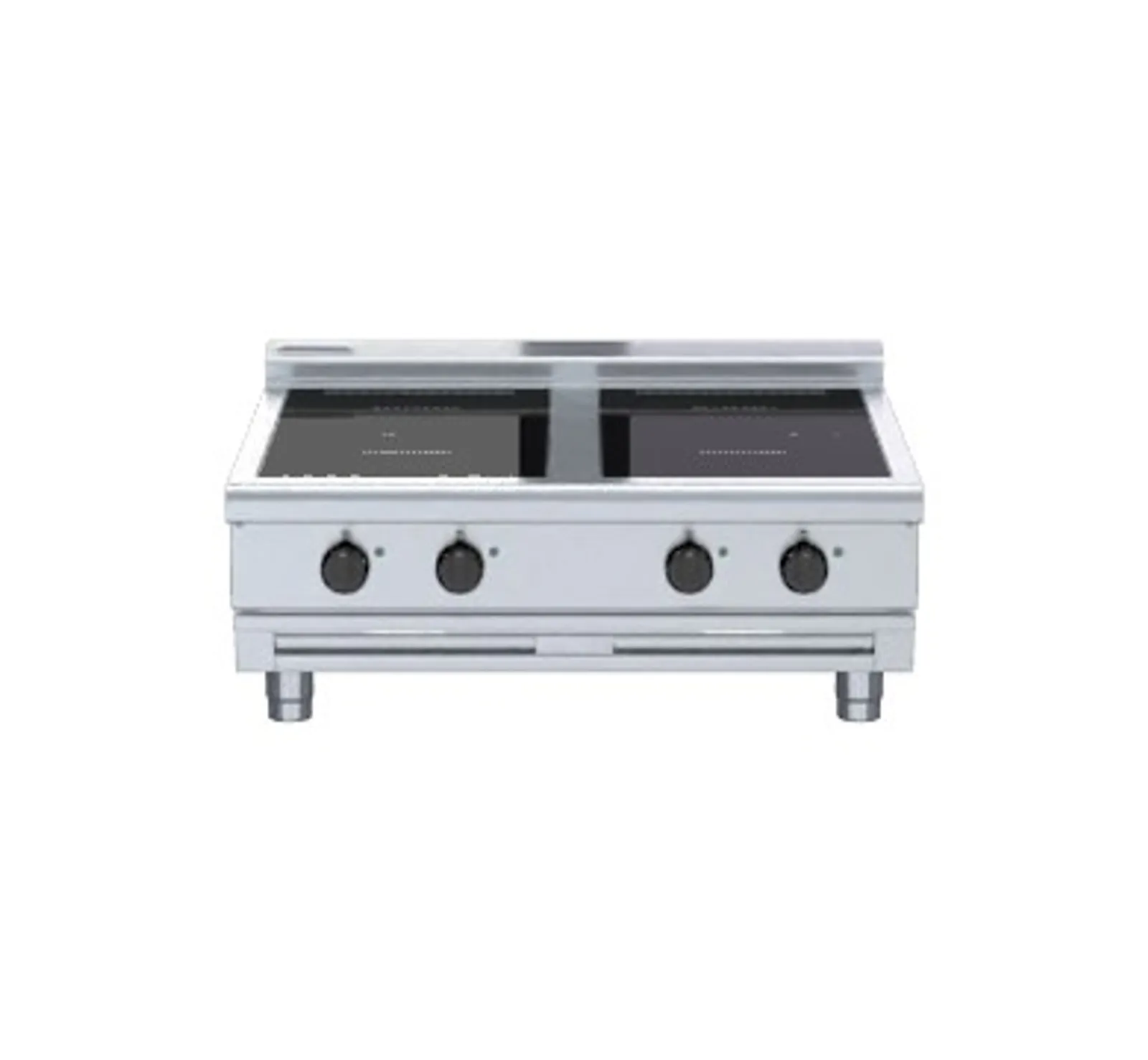 Waldorf 800 INL8400R5-B - 900mm Electric Induction Cooktop Low Back - Bench Mode