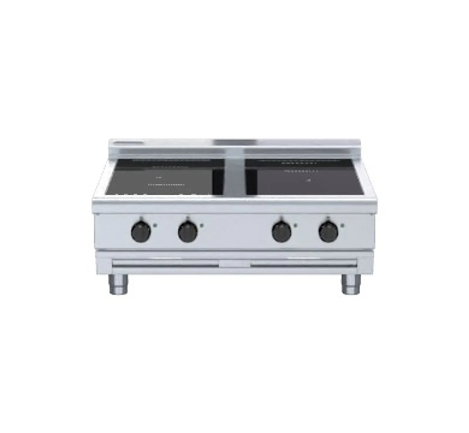 Waldorf 800 INL8400R5F-B - 900mm Electric Induction Cooktop Low Back - Bench Model