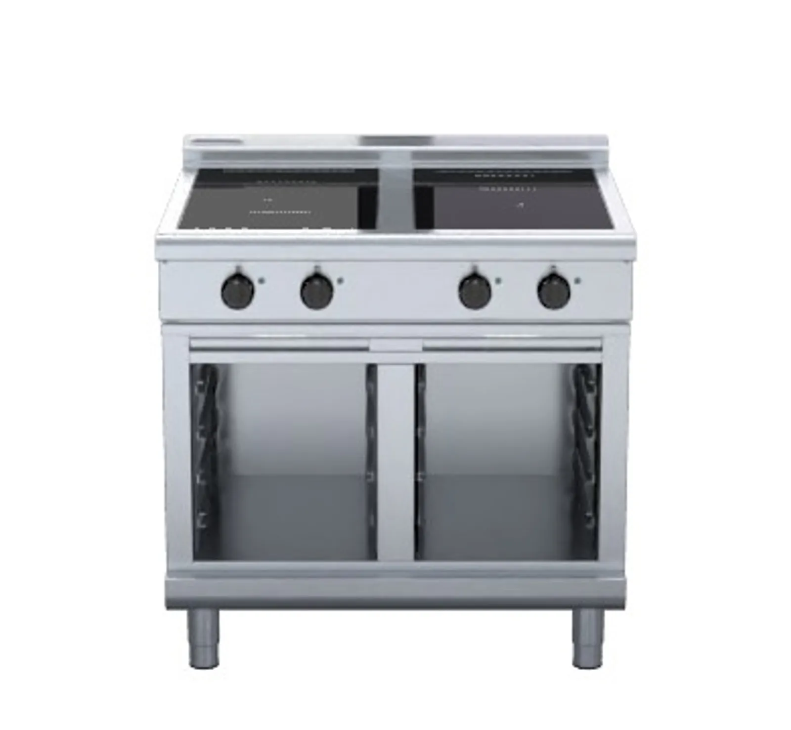 Waldorf 800 INL8400R5F-CB - 900mm Electric Induction Cooktop Low Back - Cabinet Base