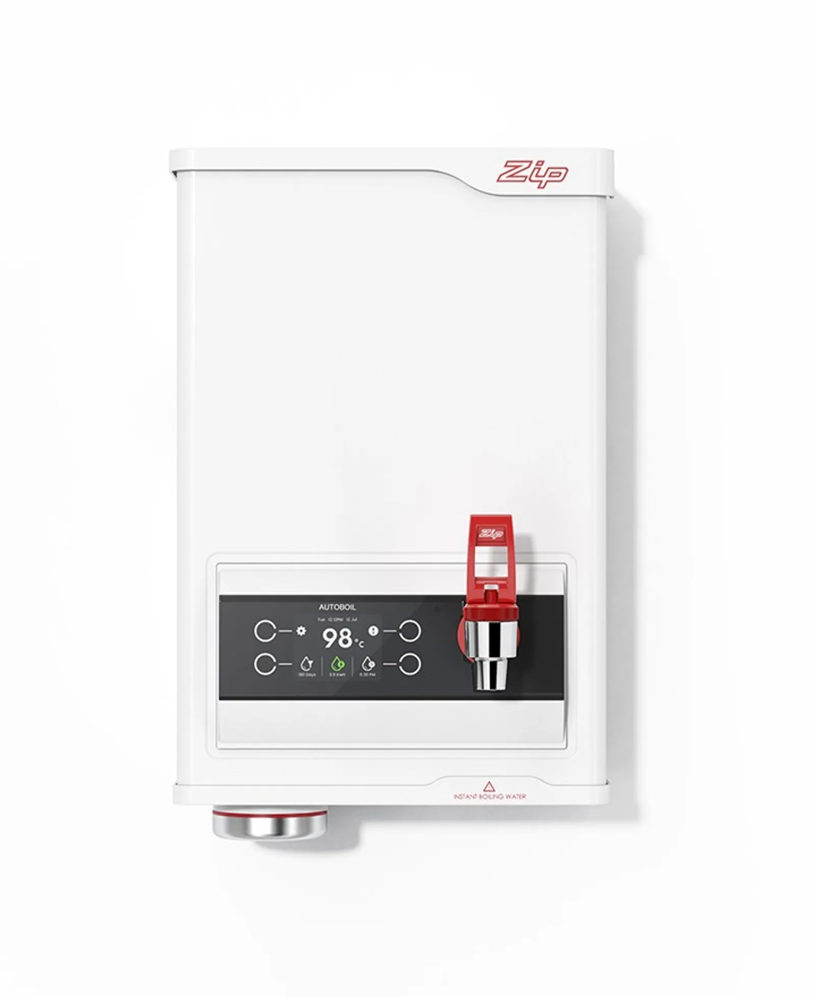 Zip 403052 - Autoboil Wall Mounted Instant Boiling Water 3L White