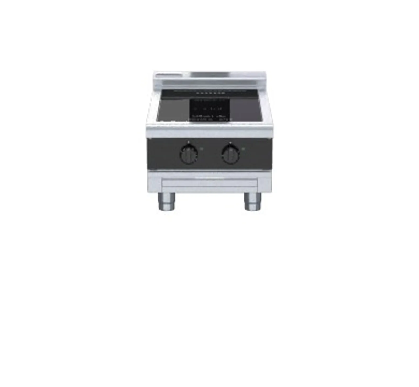 Waldorf Bold INLB8200F-B - 450mm Electric Induction Cooktop Low Back - Bench Model