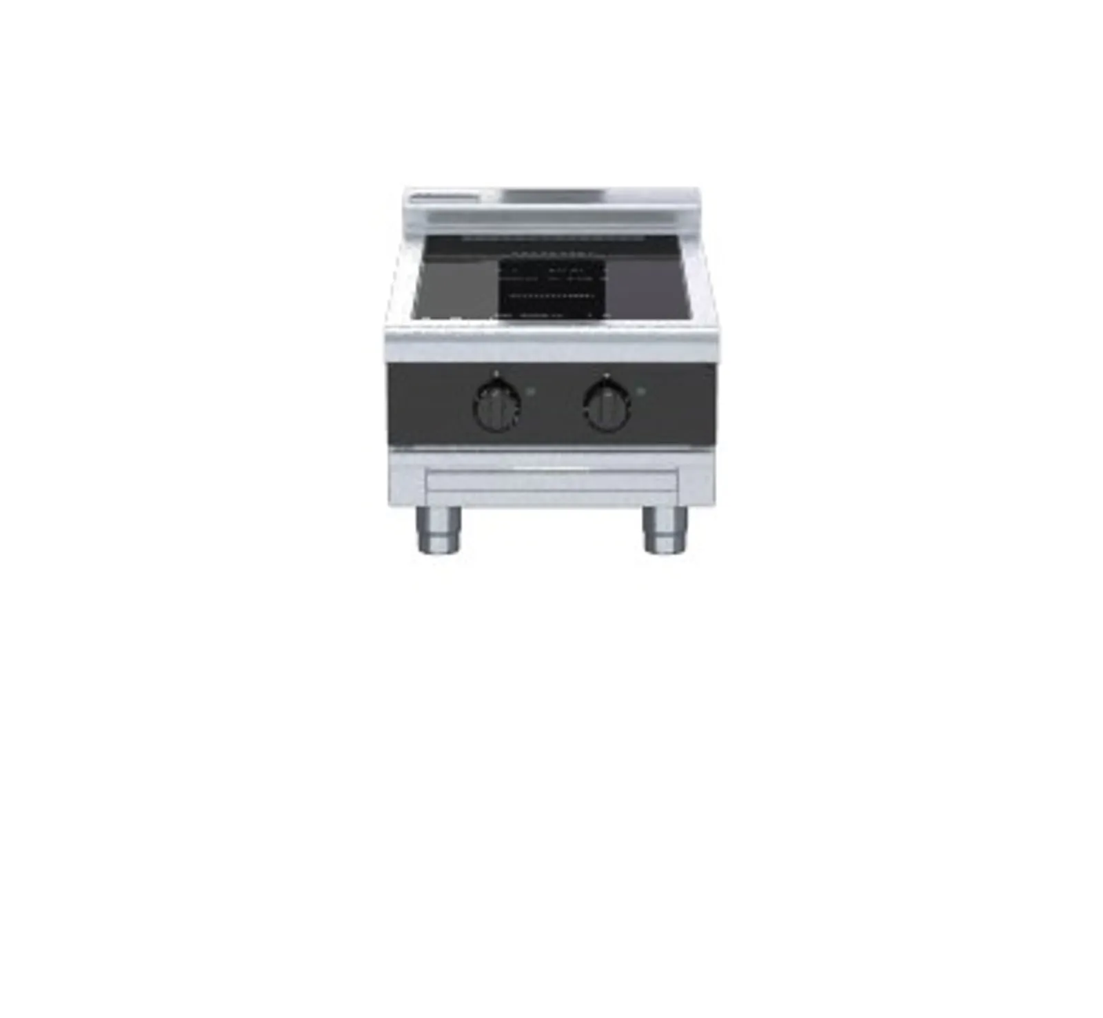 Waldorf Bold INLB8200R3-B - 450mm Electric Induction Cooktop Low Back - Bench Model