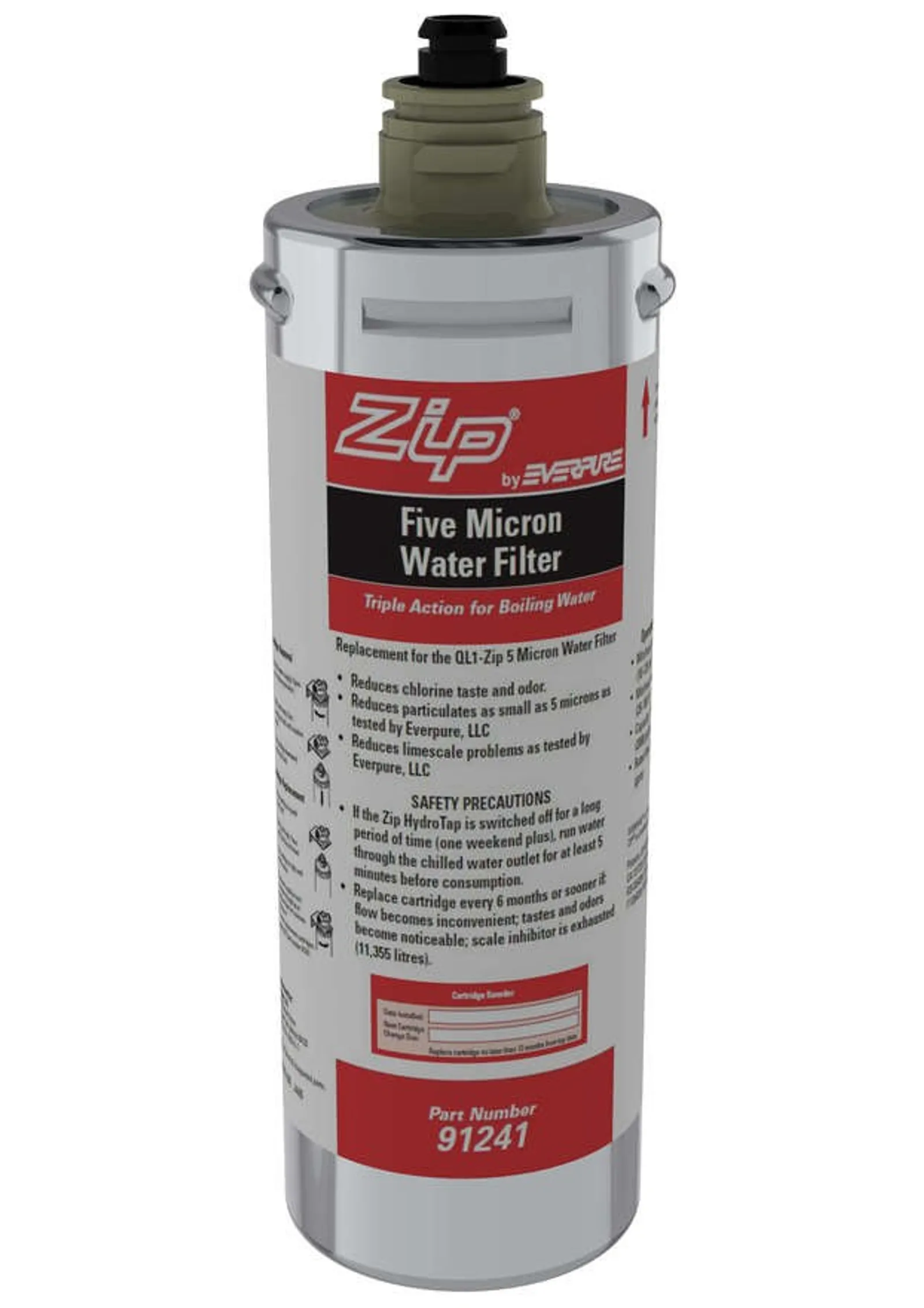 Zip 91241 - 5 Micron Triple Action Water Filter