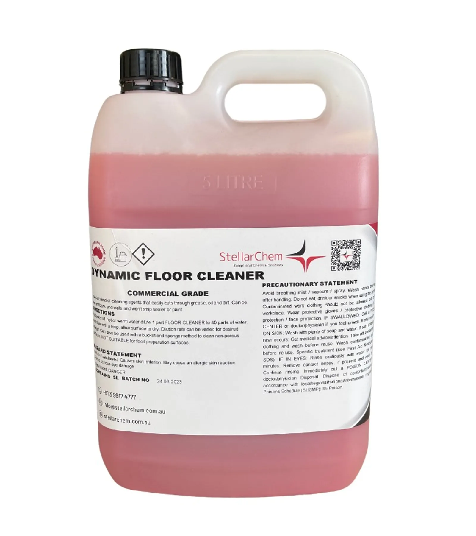 StellarChem WCIDFC5 - Dynamic Hard Floor Cleaner Liquid 5L