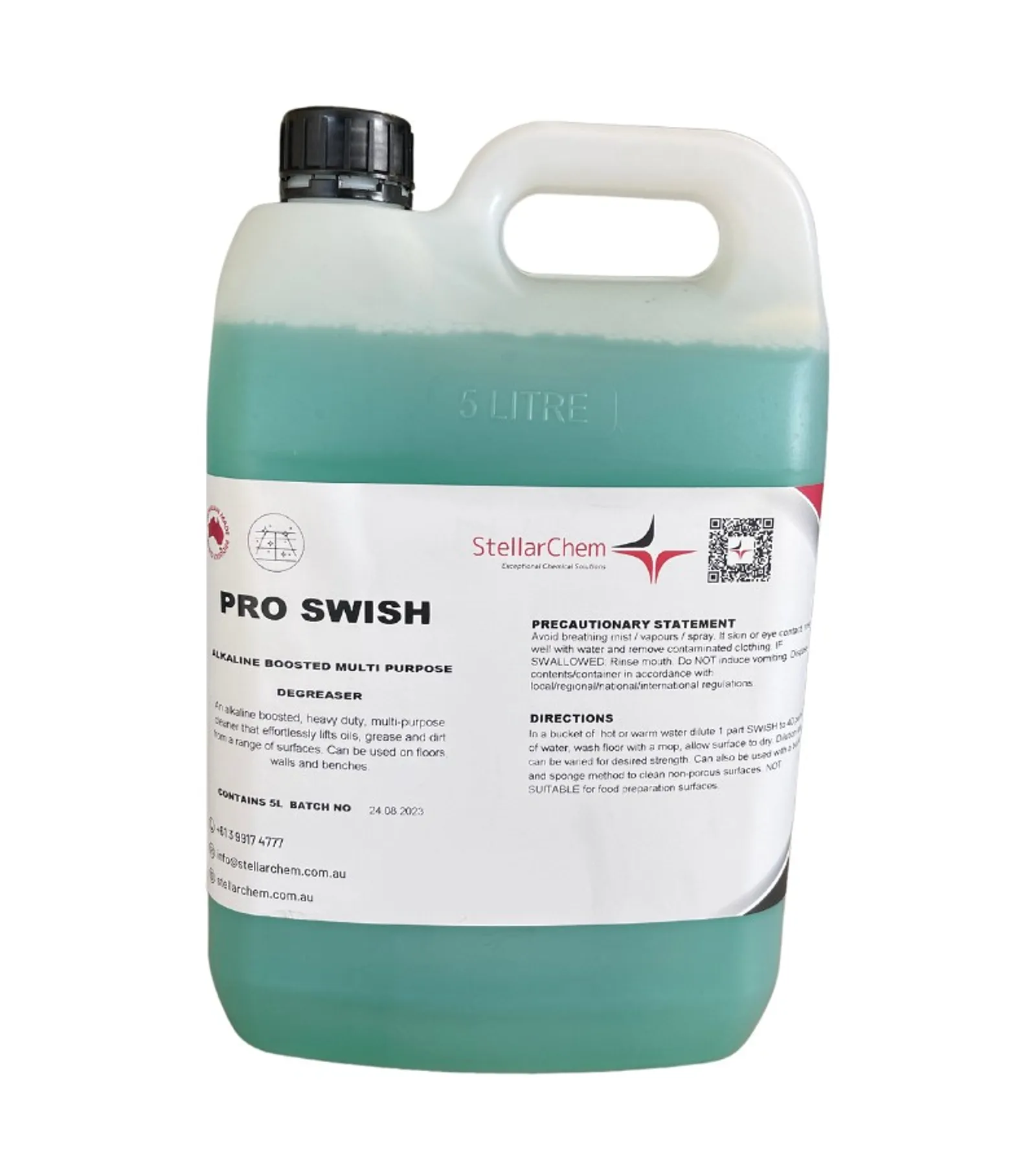 StellarChem WCIPS5 - Pro Swish 5L Heavy Duty Multi Purpose Cleaner