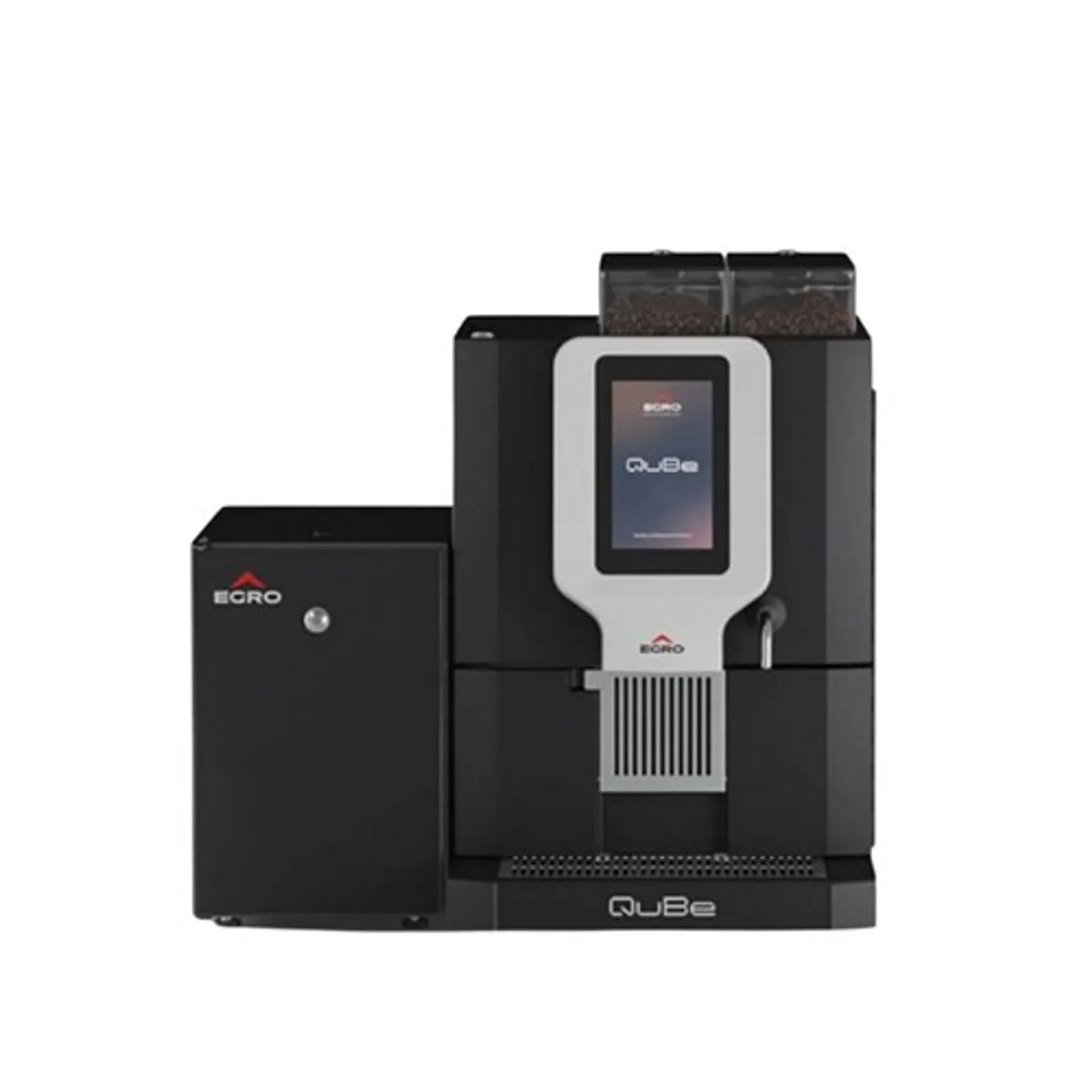 Rancilio Egro QuBe Pro Fully Automatic Coffee Machine with Quick Milk Fridge