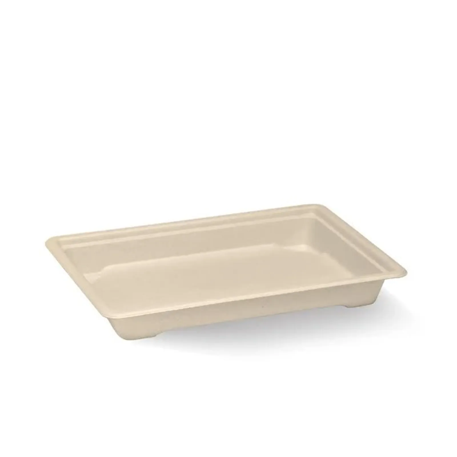 BioPak B-ST-MEDIUM - Medium Plant Fibre Sushi Tray