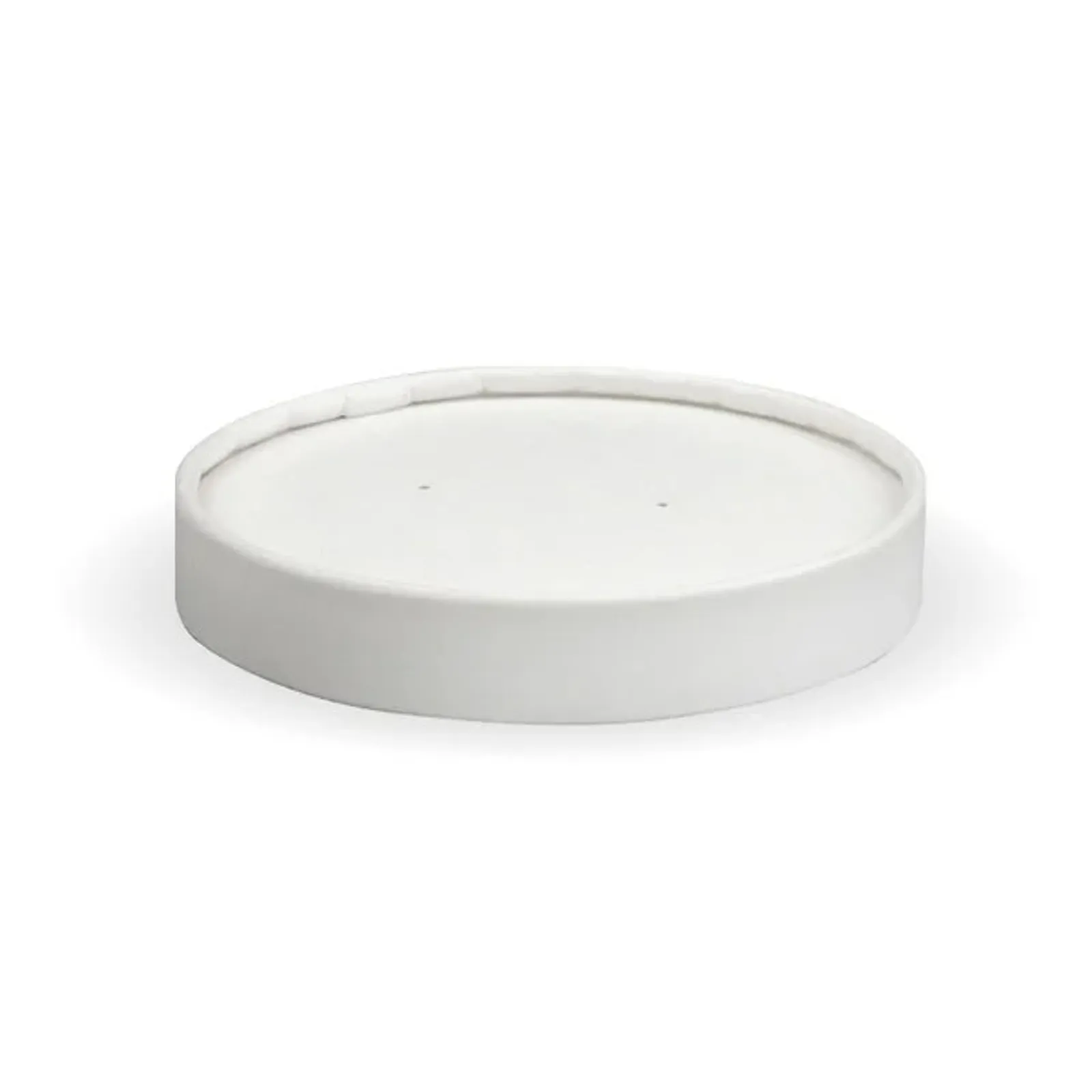 BioPak BSCL-8PAPER - 250ml / 8oz White Paper BioBowl Lid