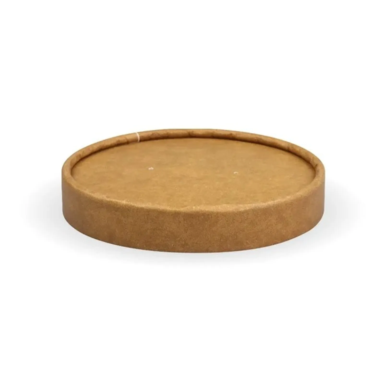 BioPak BSCKL-8PAPER - 250ml / 8oz Kraft Paper BioBowl Lid