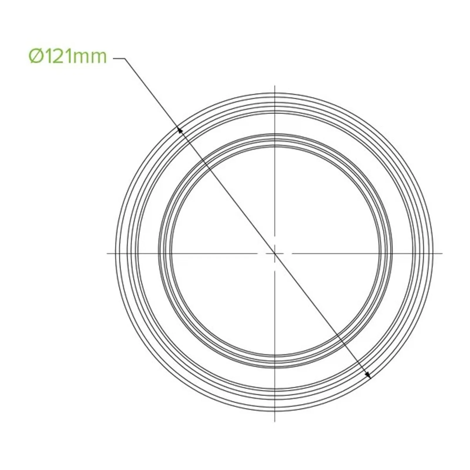 BioPak P-960 - 960ml Clear BioBowl
