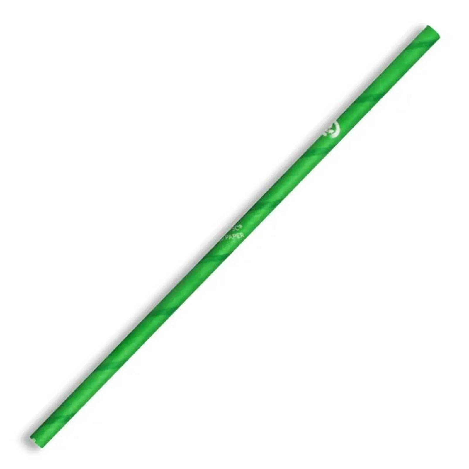BioPak JP-PBS-6X197-G - 6mm Regular Green BioStraw