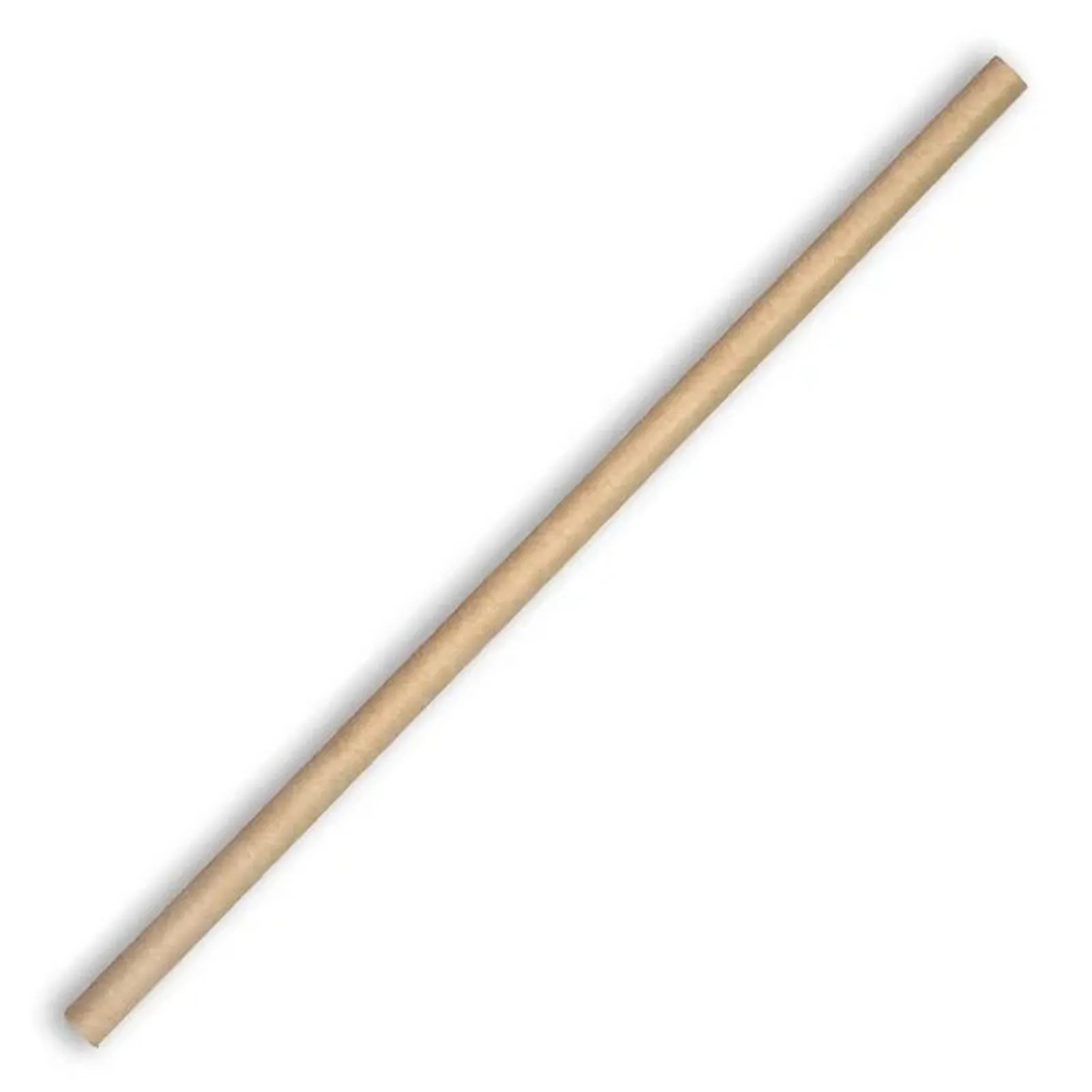BioPak JP-PBS-6X197-KRAFT - 6mm Regular Kraft BioStraw