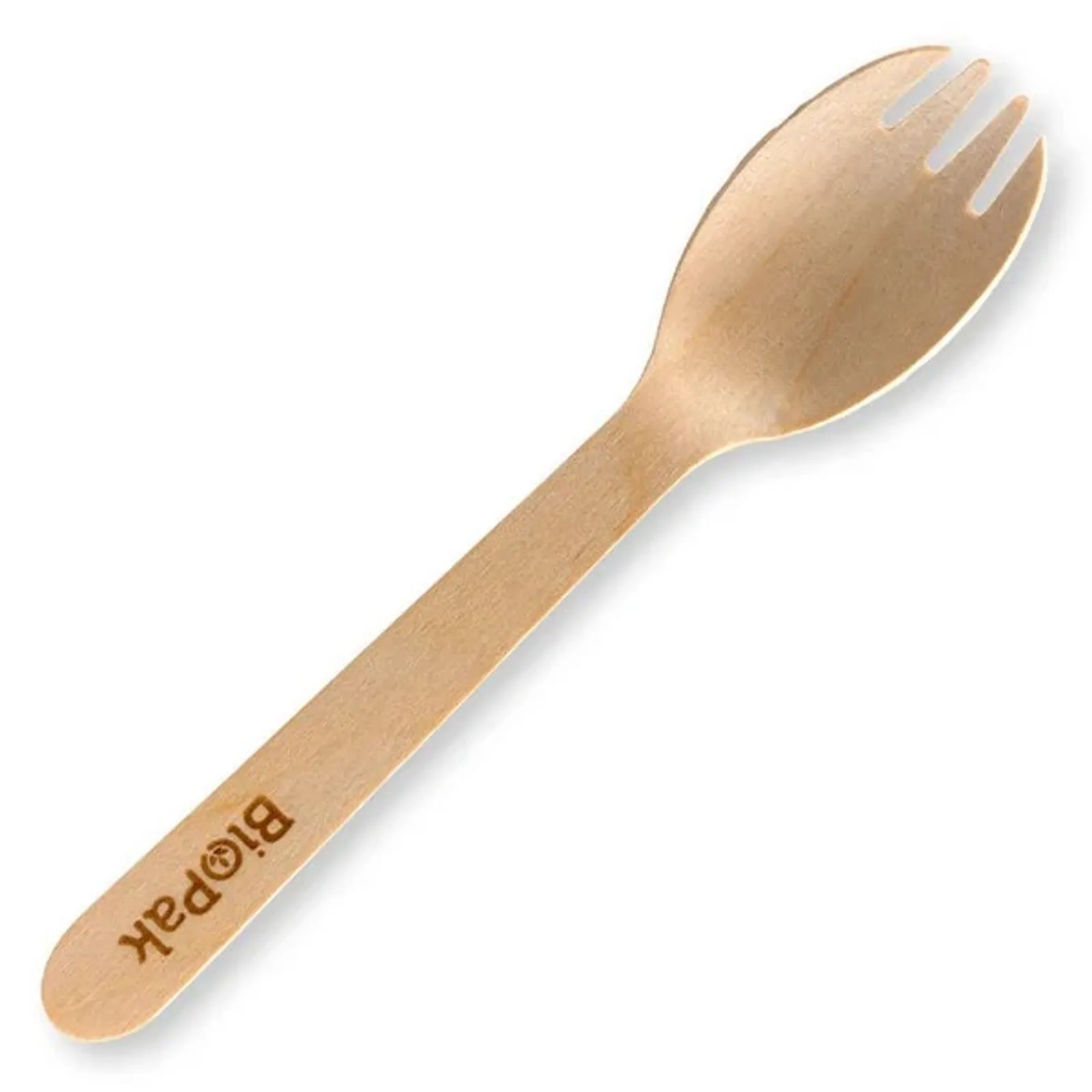 BioPak HY-16C - 16cm Wood Spork