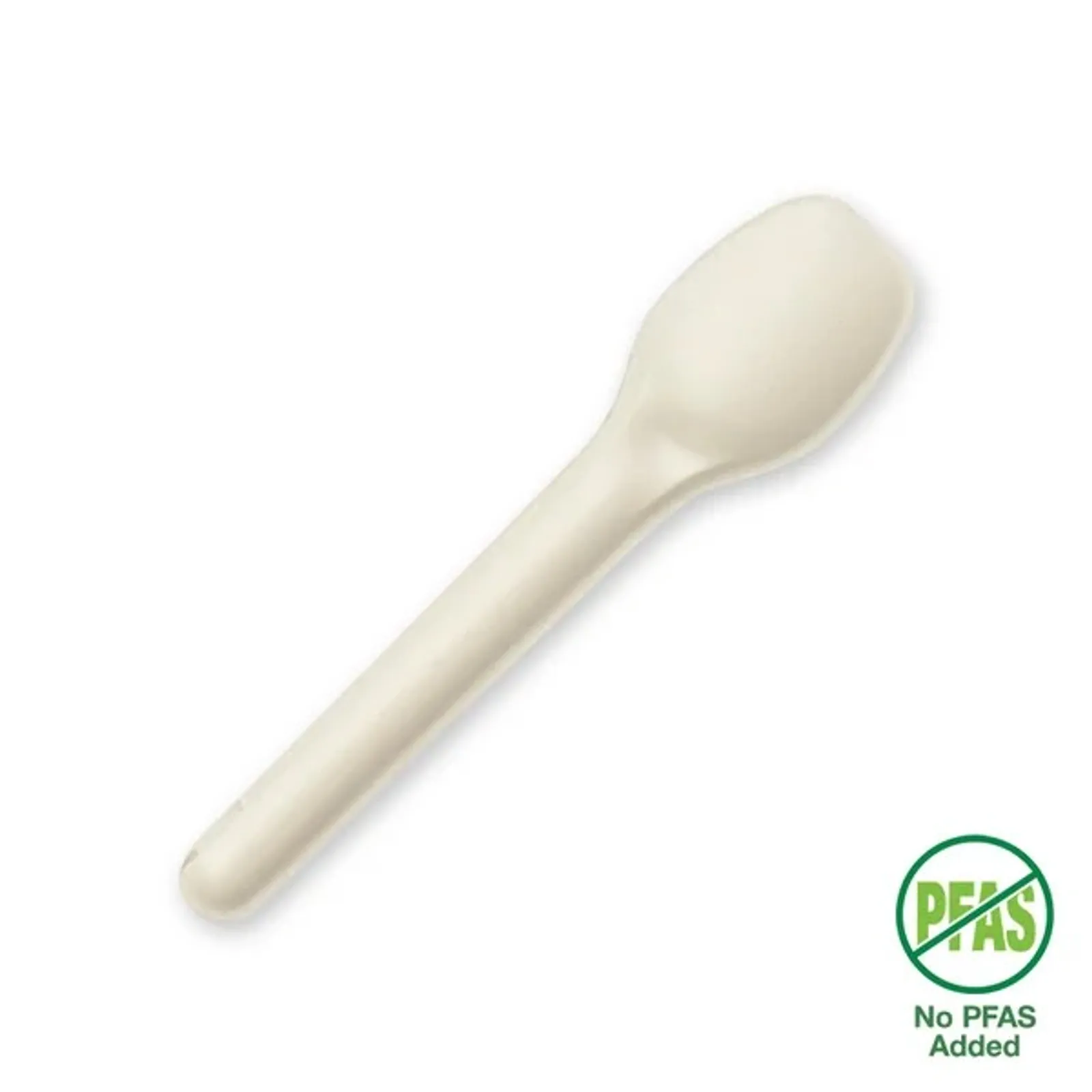 BioPak B-CUT-110TS-W - 11cm Plant Fibre Teaspoon
