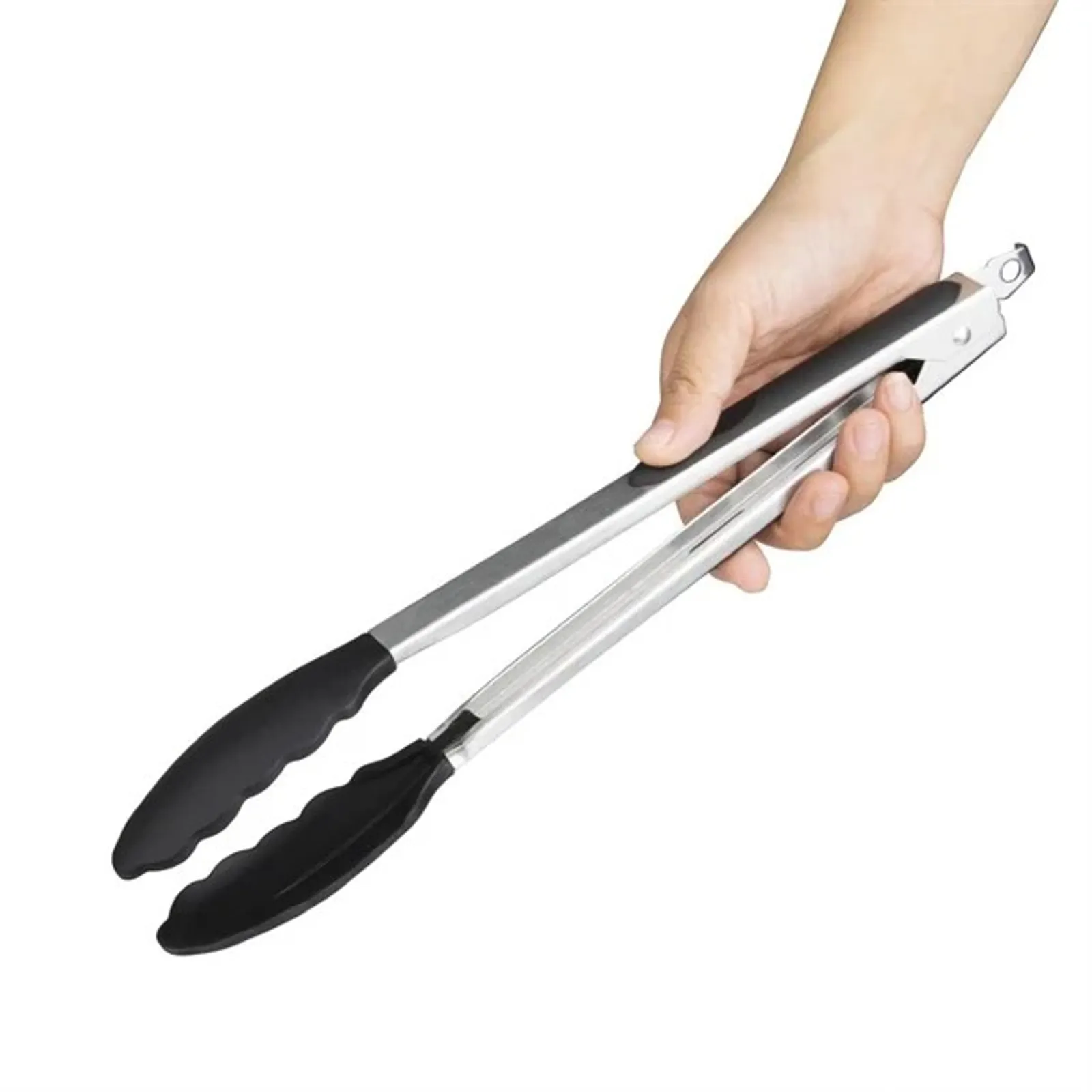 Vogue CS771 - Silicone Tongs St/St - 300mm 11 3/4"