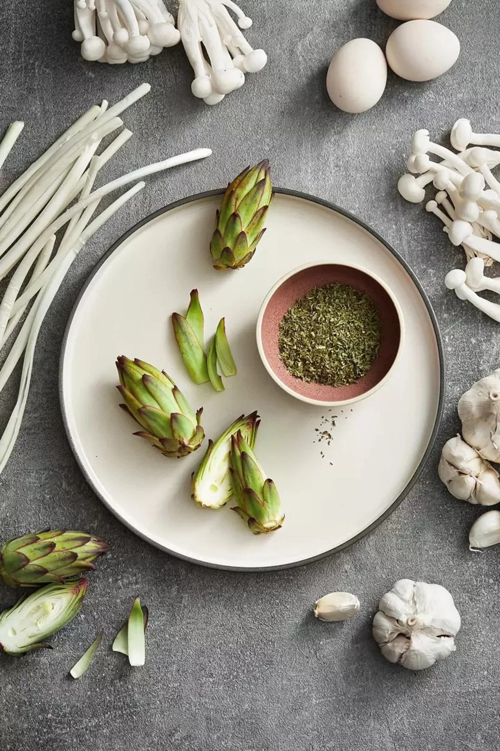 Luzerne 946416 Mod Dusted - Round Stackable Plate 160mm