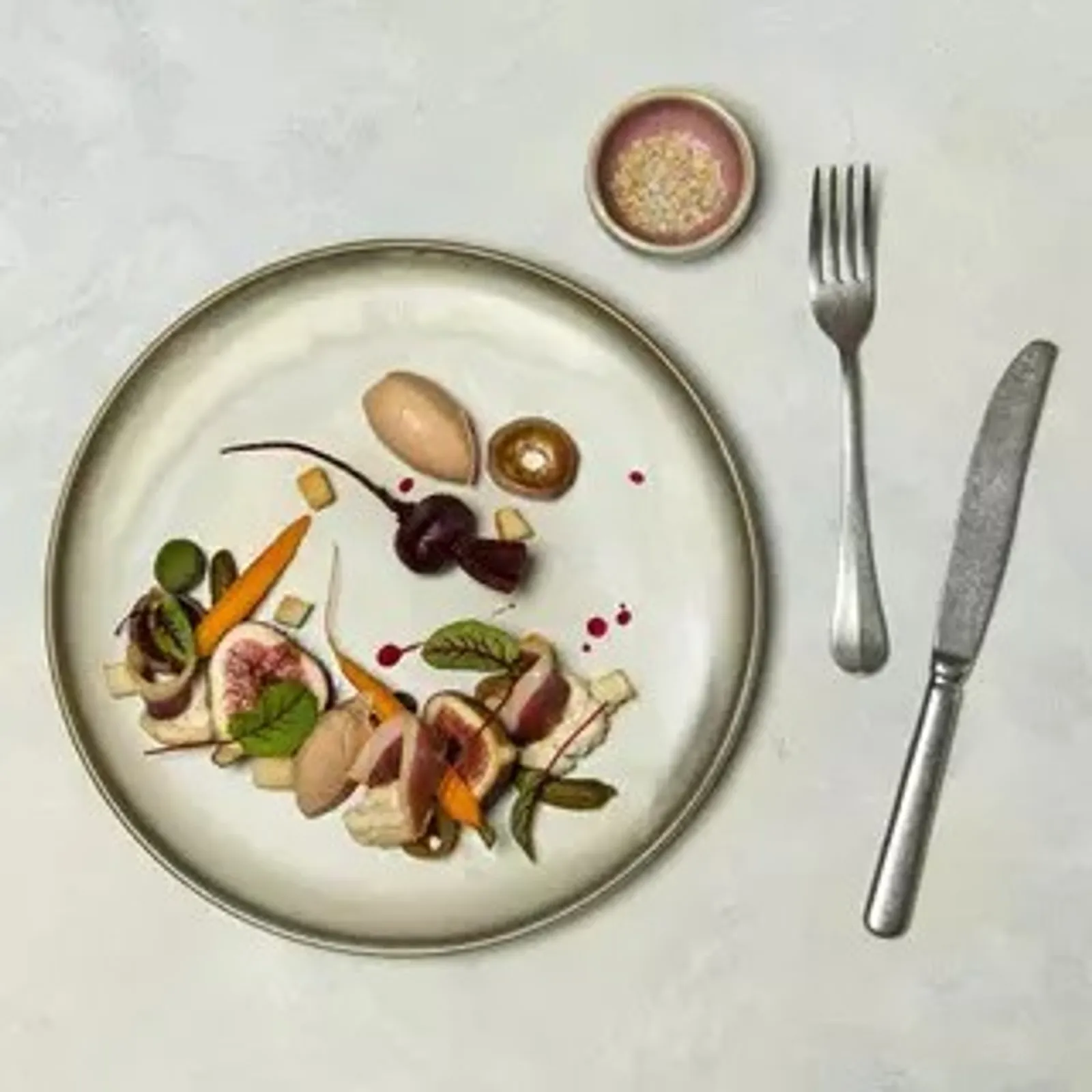 Moda Porcelain 926026 Chic - Round Plate 260mm