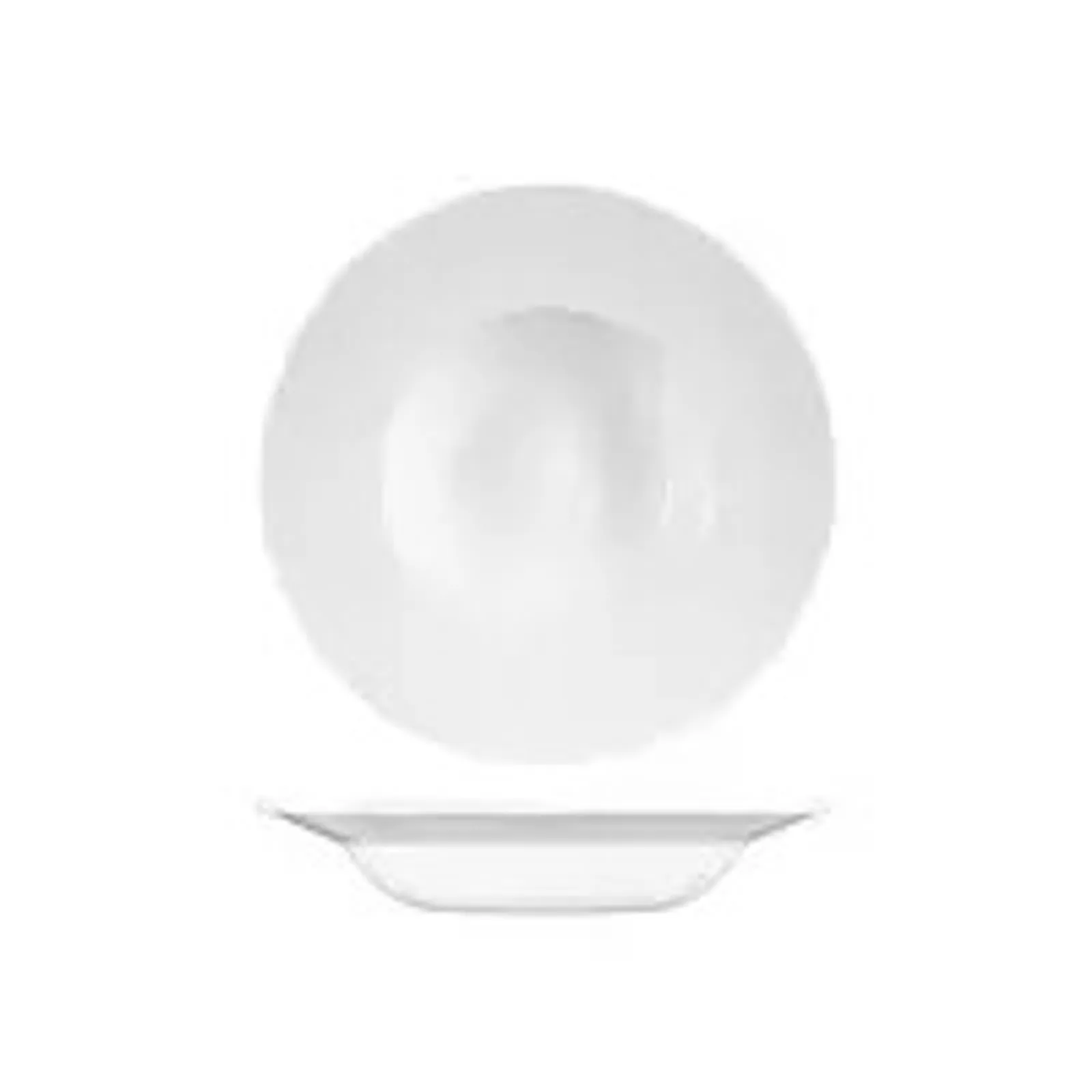 Churchill 9932455 Isla White - Round Wide Rim Bowl 249mm