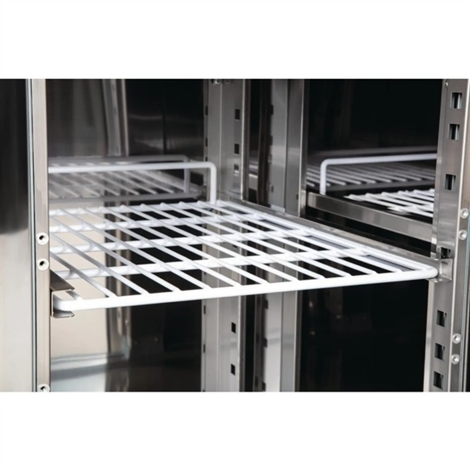 Polar G379-A U-Series Slimline - 4 Door Counter Fridge 449Ltr