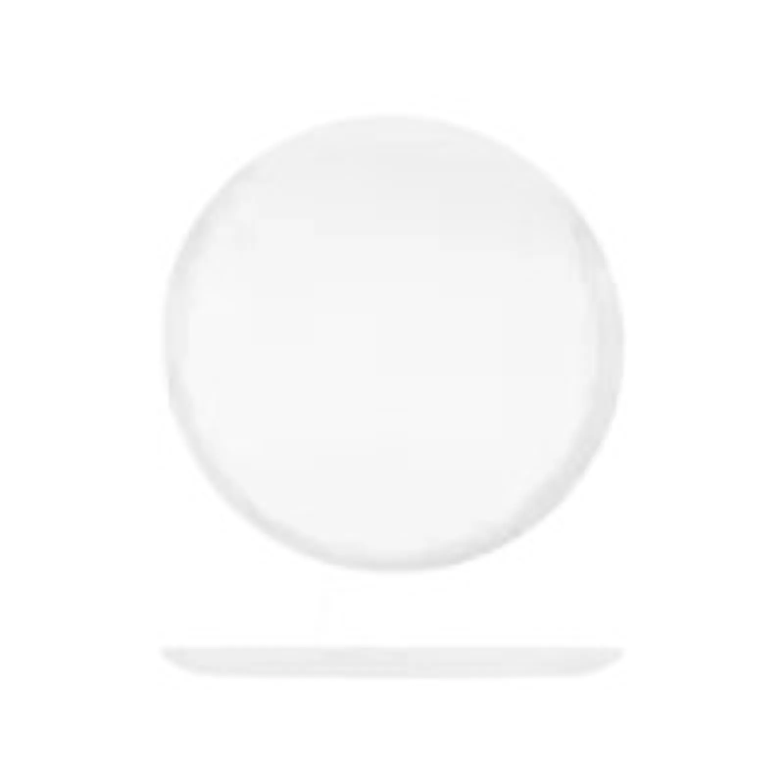 Porland 93900002 Grazia - Round Flat Coupe Plate 210mm