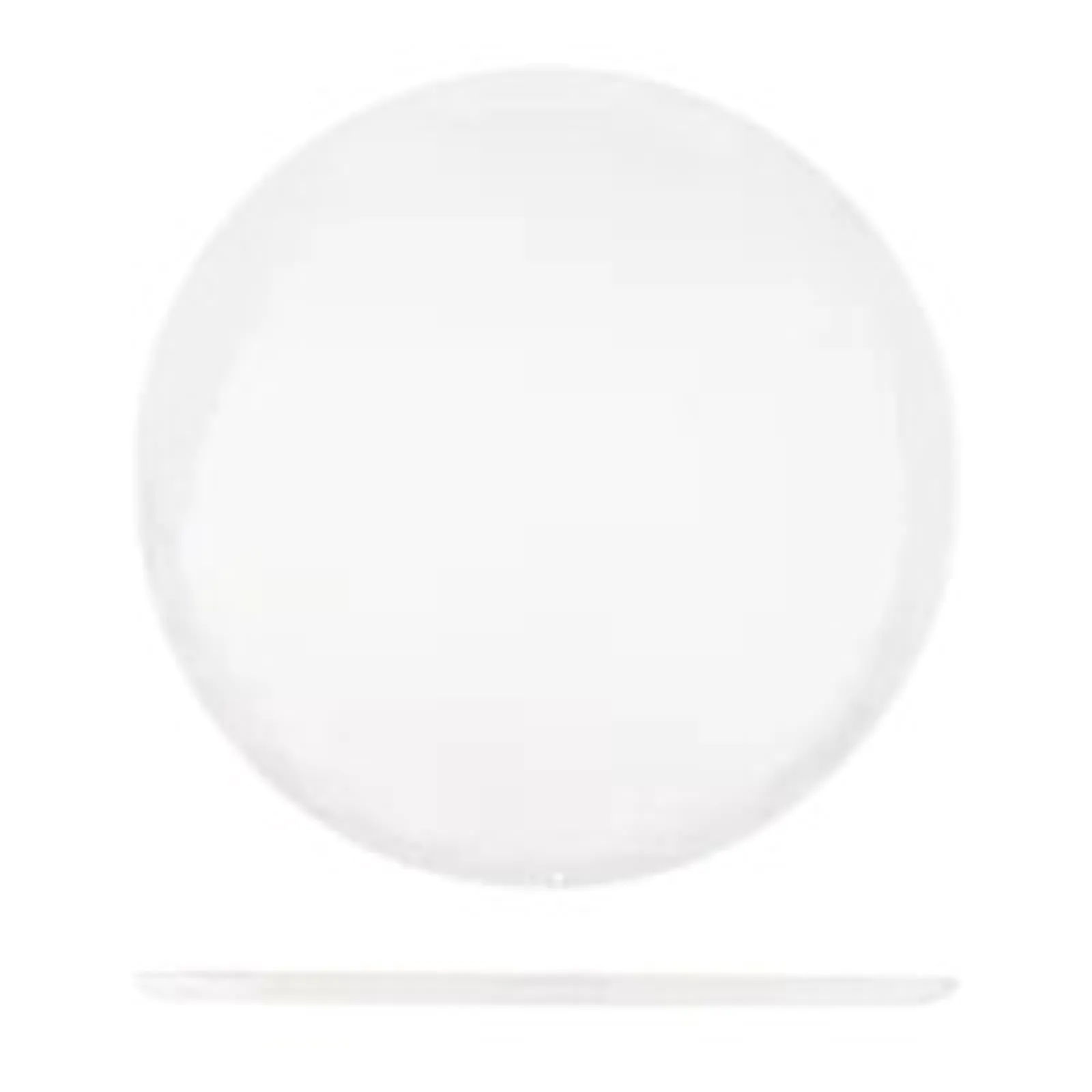 Porland 93900004 Grazia - Round Flat Coupe Plate 320mm