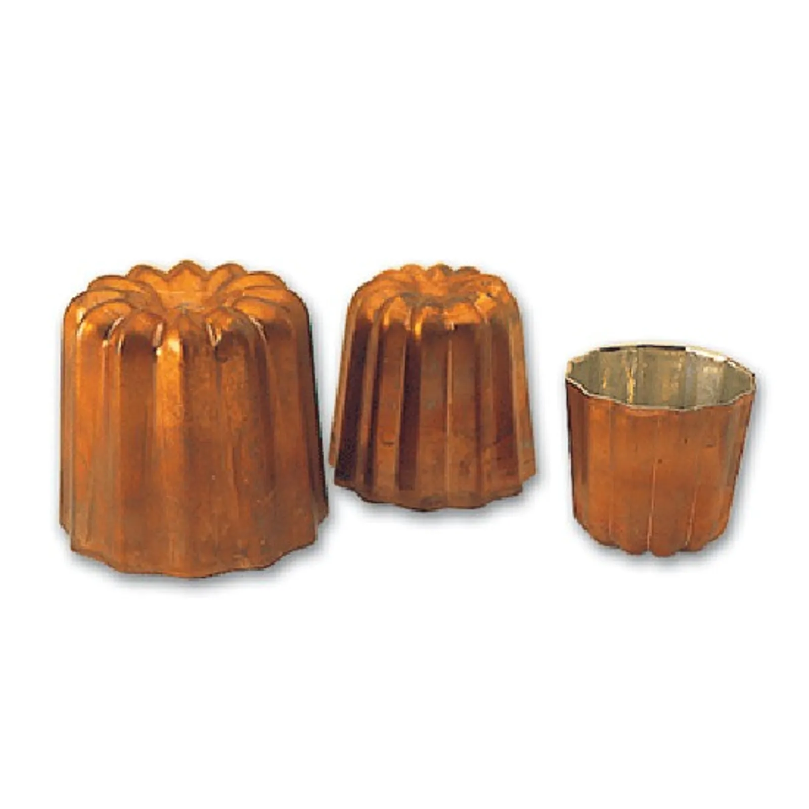 Matfer Bourgeat 340416 - Cannele Mould Copper 45mm x 48mm