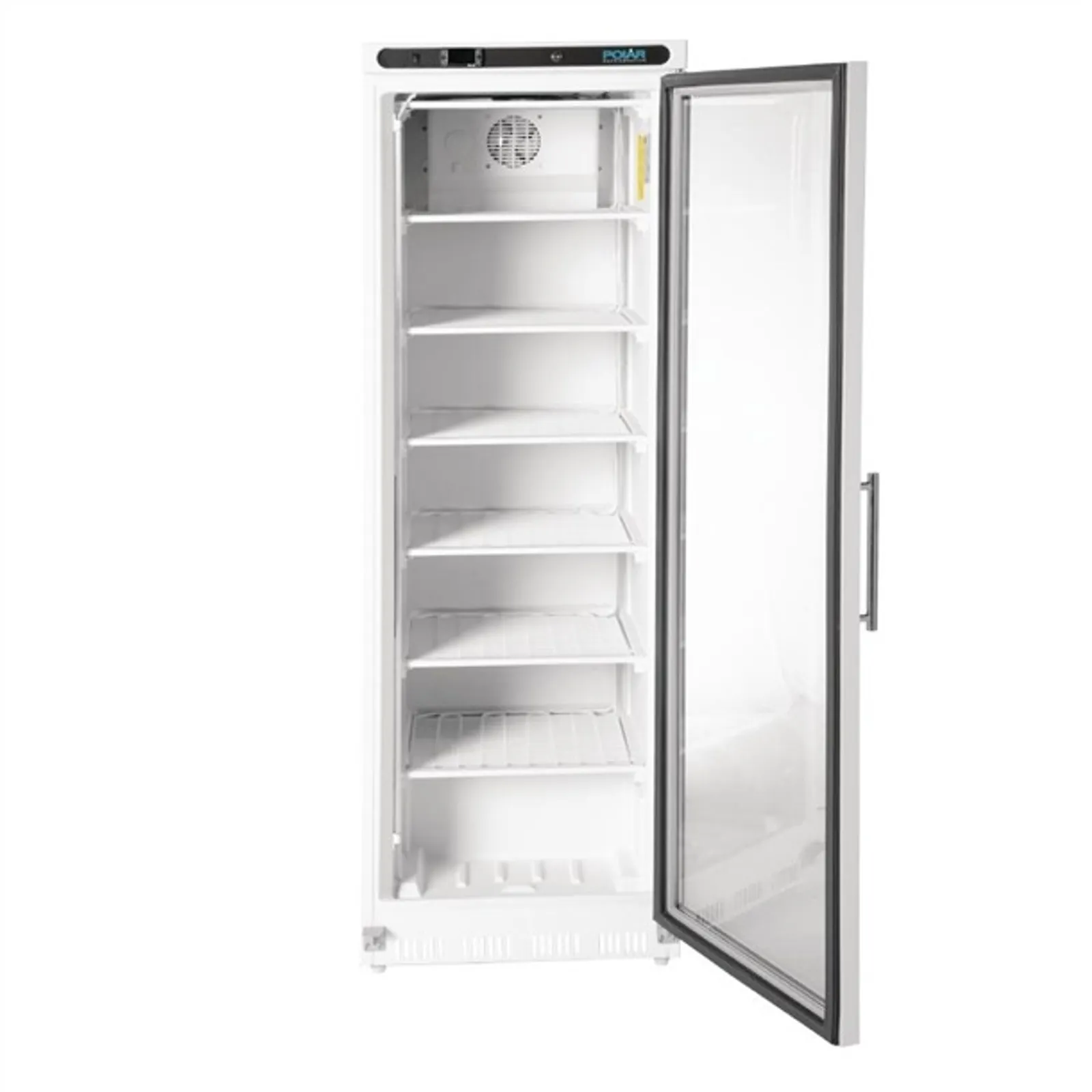 Polar CB921-A C-Series - Glass Door Display Freezer 365Ltr White