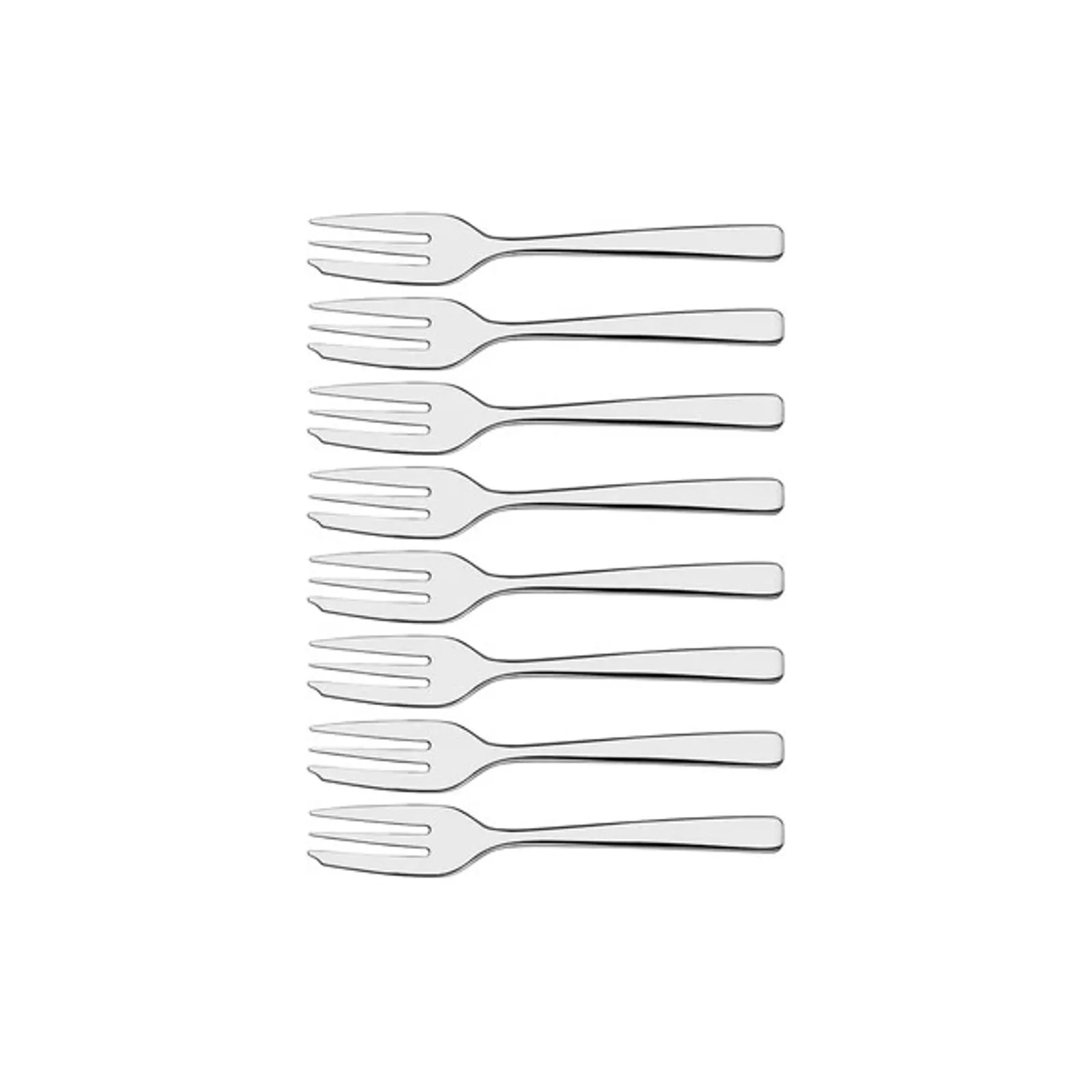 Tablekraft 18100-103 - Amalfi Cake Fork Set 8pc